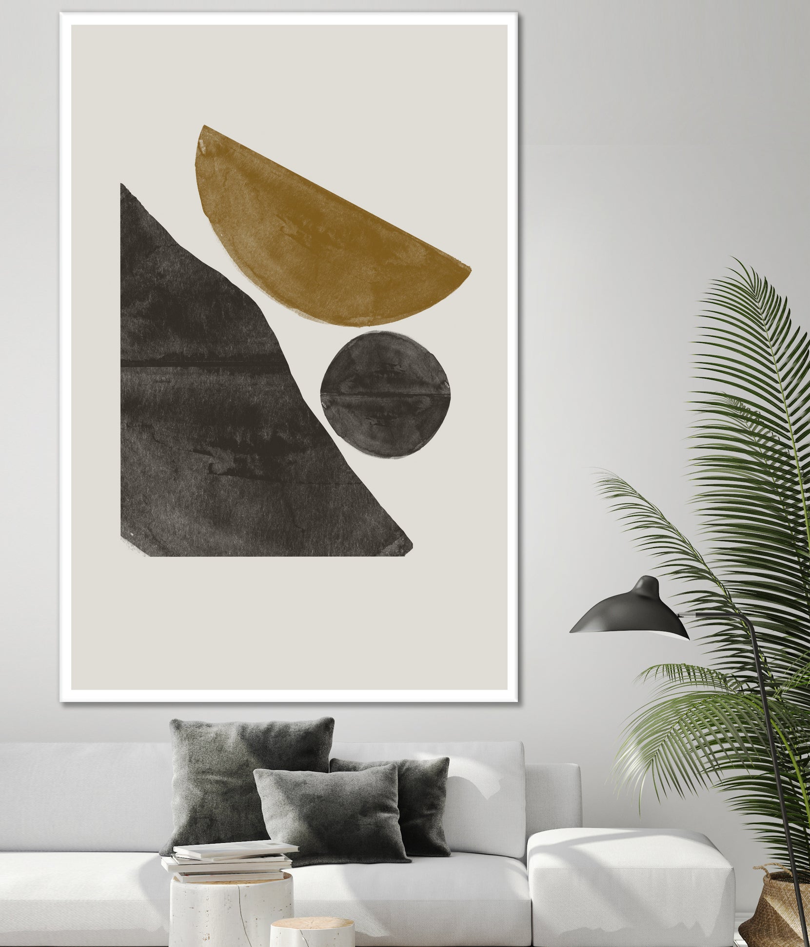 Shapes in Harmony by THE MIUUS STUDIO on GIANT ART - illustration abstract art print