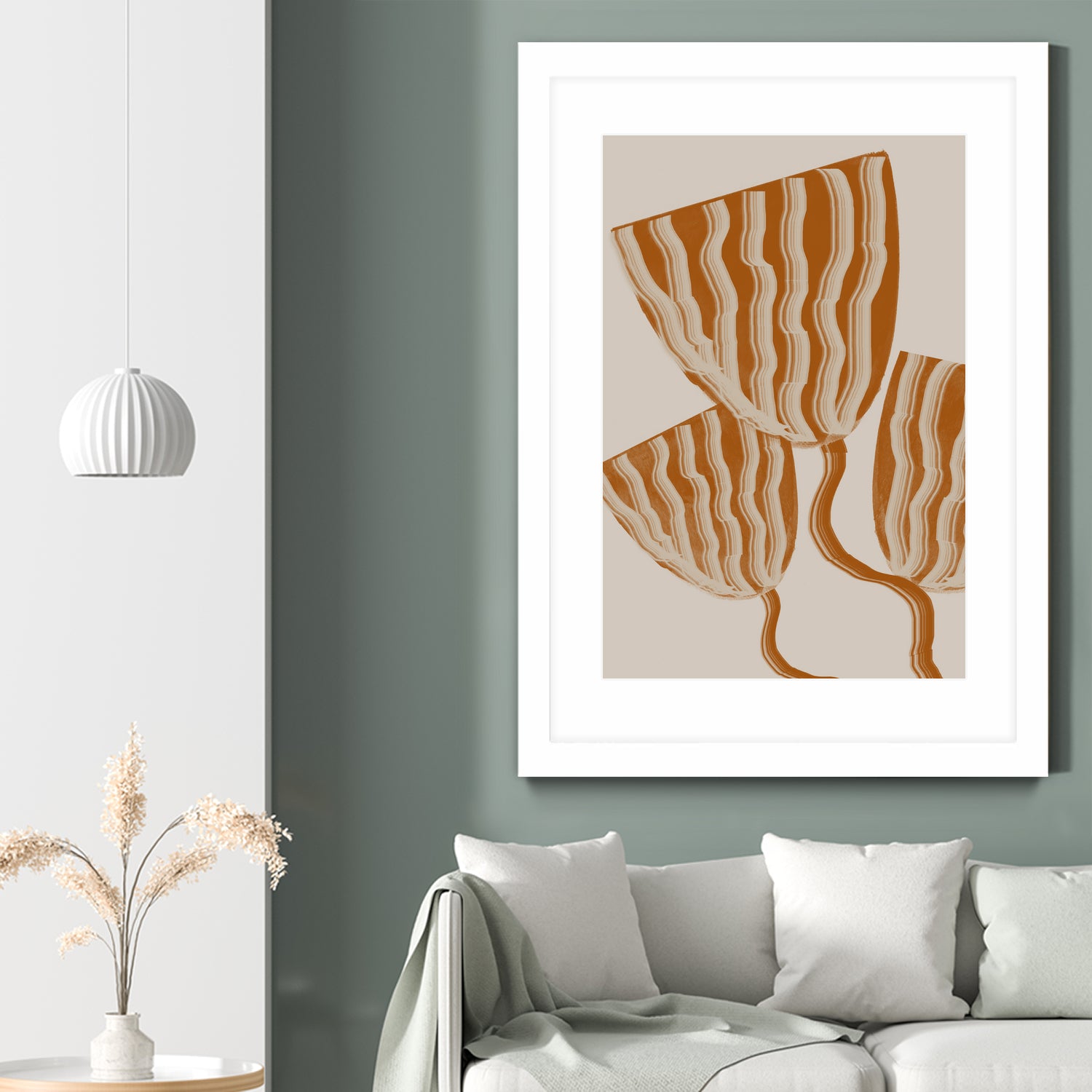 Modern Flowers by THE MIUUS STUDIO on GIANT ART - botanical flower 