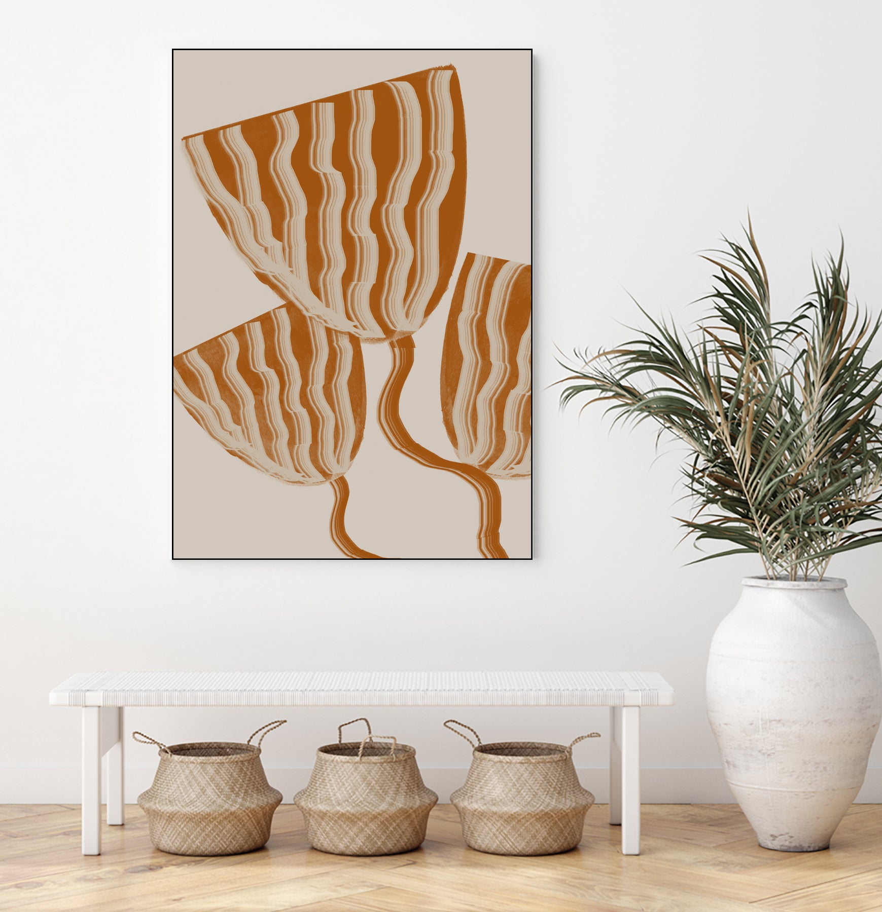 Modern Flowers by THE MIUUS STUDIO on GIANT ART - botanical flower 