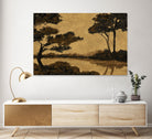Wooland Pond by Dan Hobday on GIANT ART - nature and landscapes painting