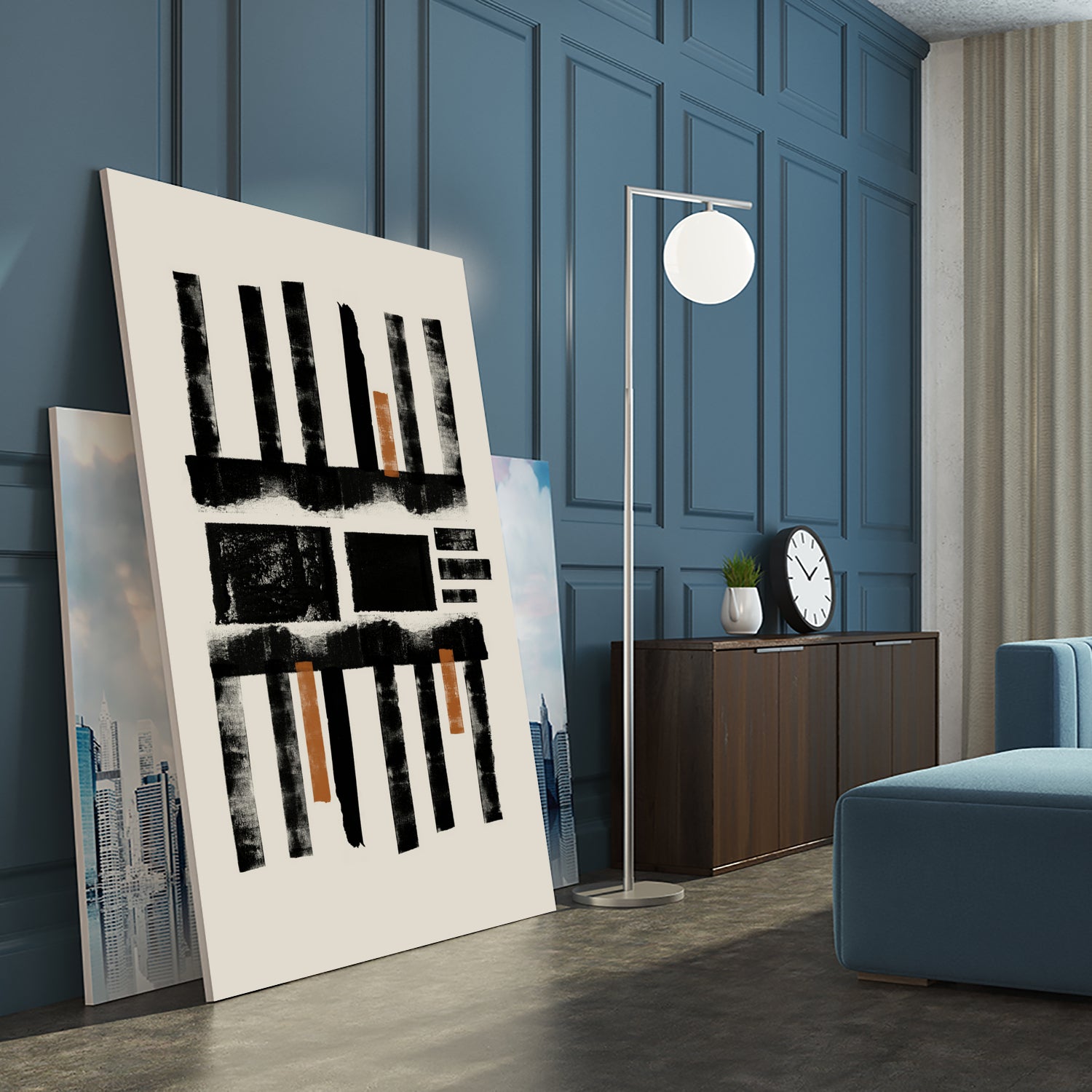 Geometric Rhythm by THE MIUUS STUDIO on GIANT ART - abstract modern