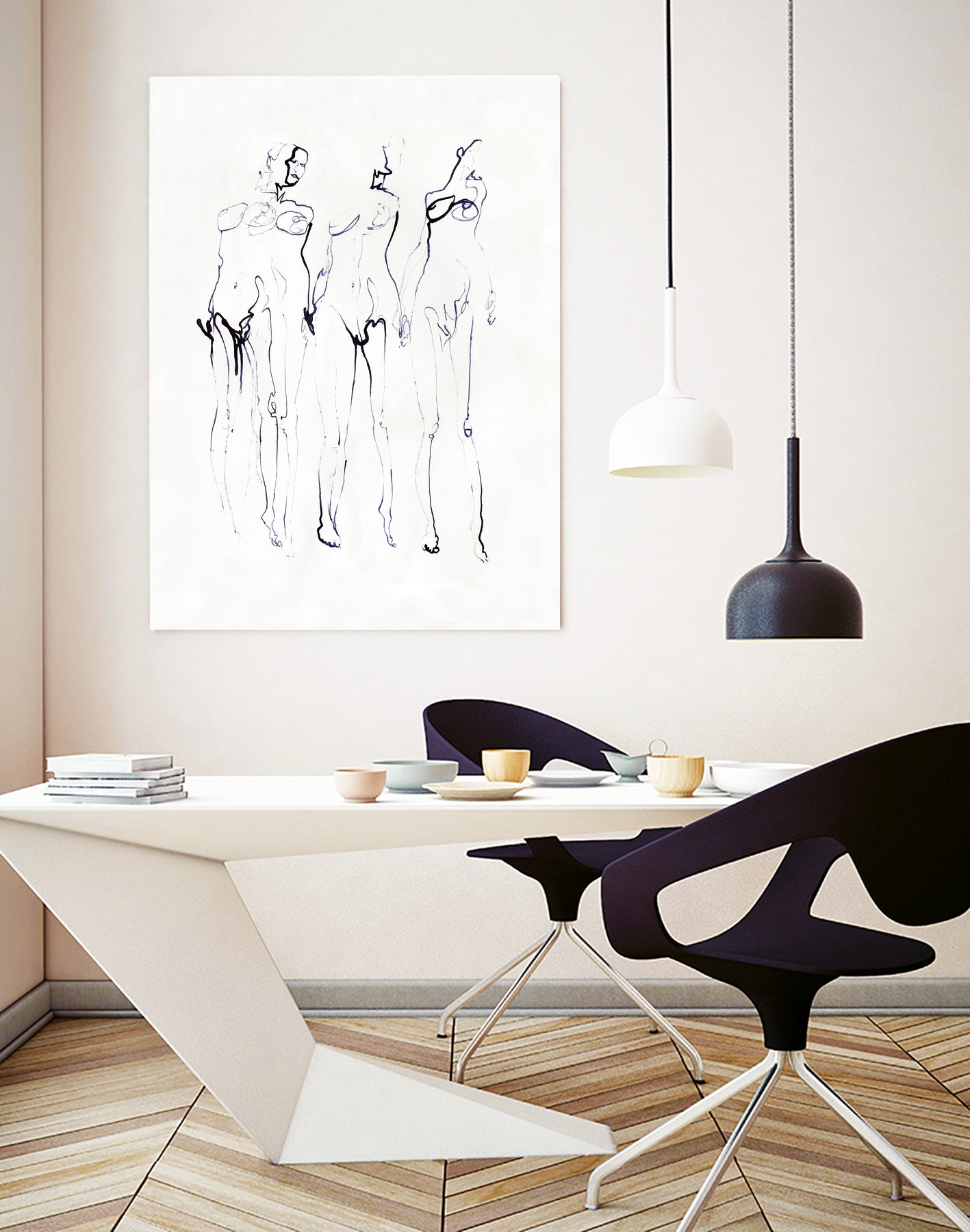 Figure Study 00 by Joshua Hoskins on GIANT ART - line art line art