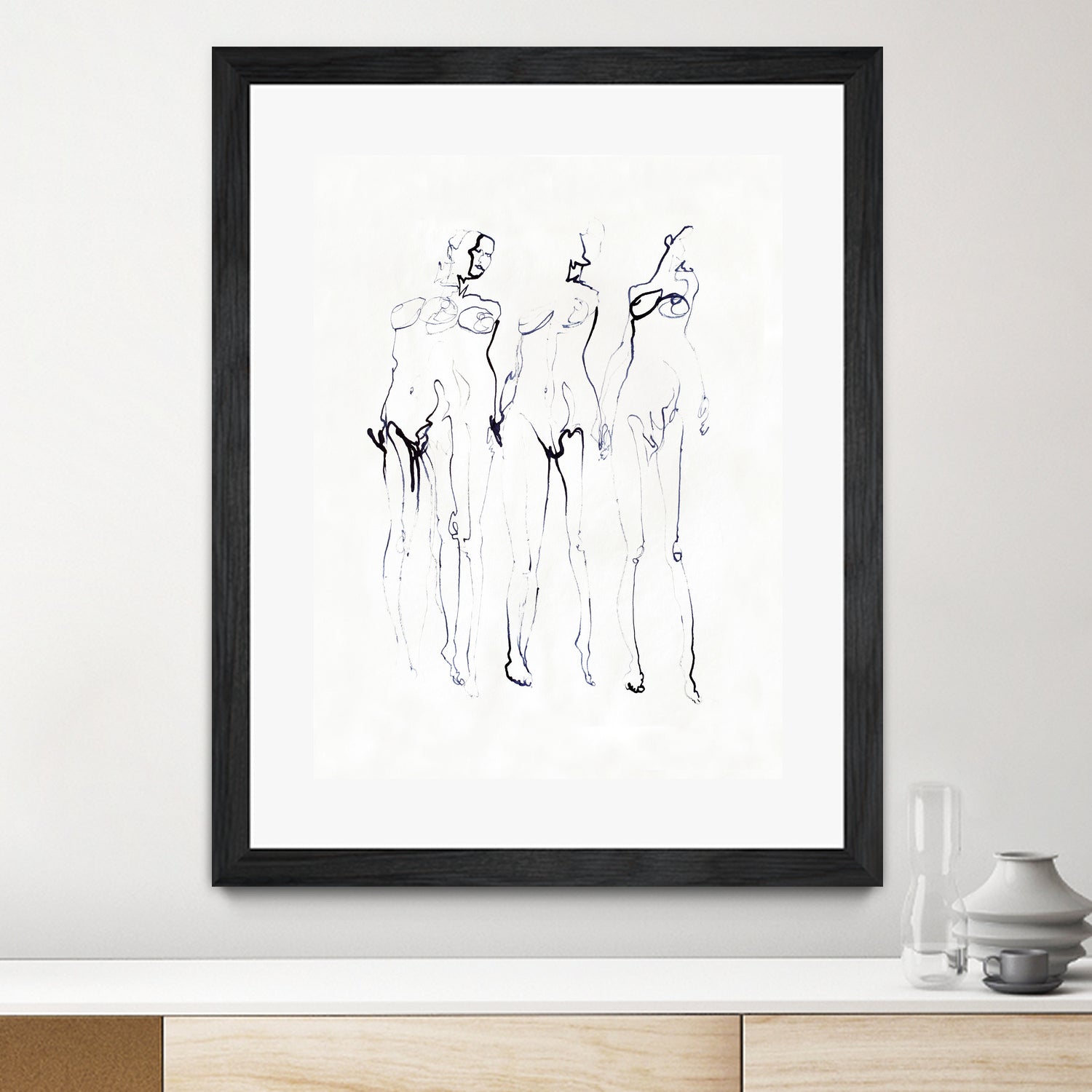 Figure Study 00 by Joshua Hoskins on GIANT ART - line art line art