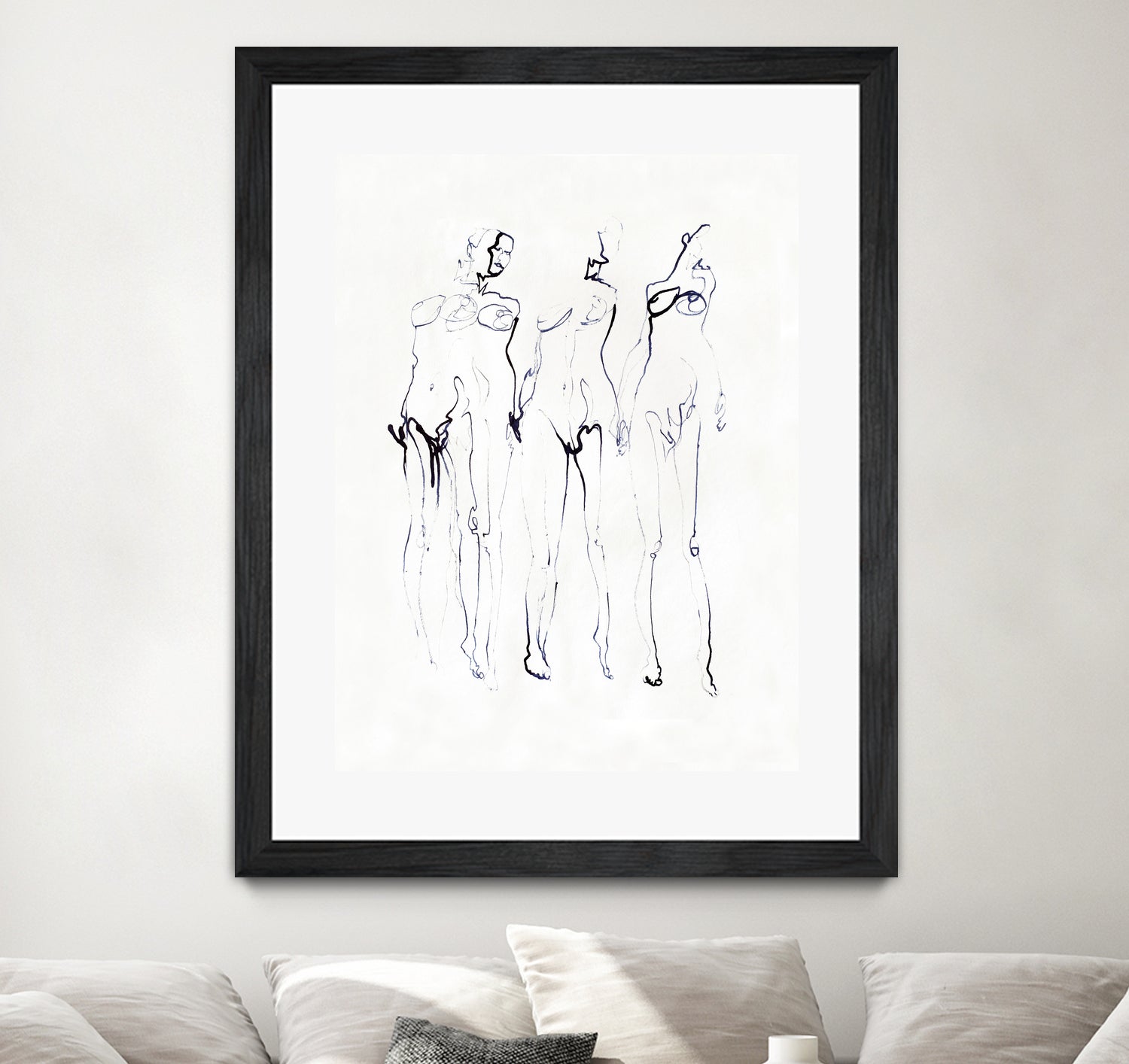 Figure Study 00 by Joshua Hoskins on GIANT ART - line art line art