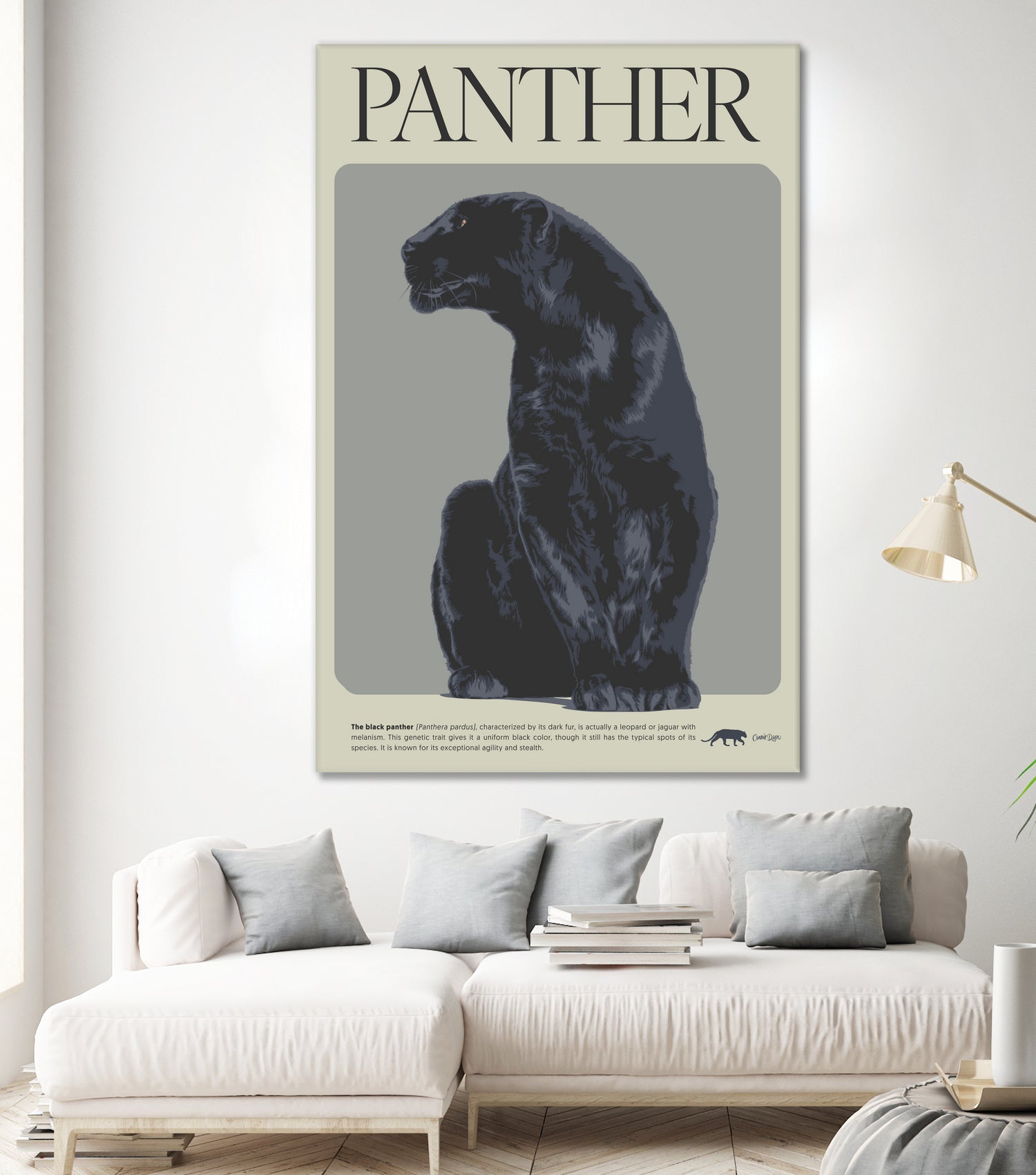 PANTHER by Cranio Dsgn / on GIANT ART - animals pets