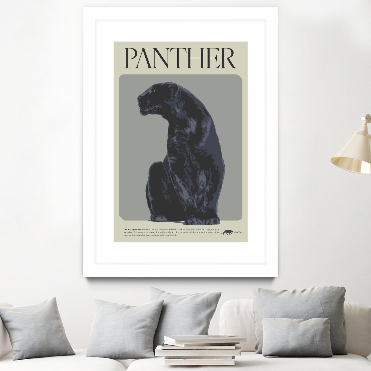 PANTHER by Cranio Dsgn / on GIANT ART - animals pets