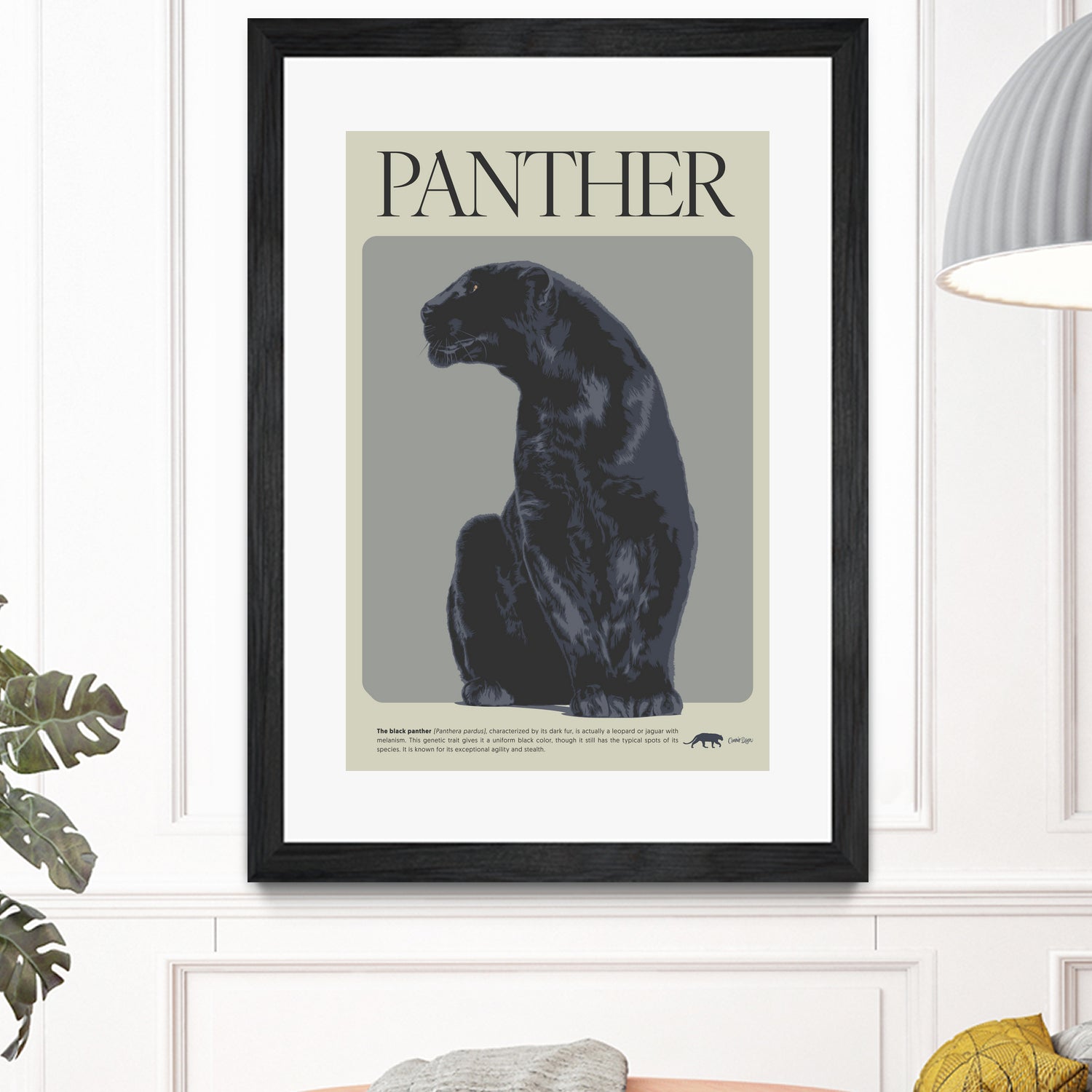 PANTHER by Cranio Dsgn / on GIANT ART - animals pets