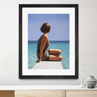 Sea View by Sarah Morrissette on GIANT ART - figuative looking away