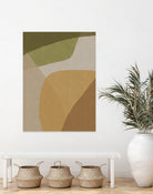 Echoe by Dan Hobday on GIANT ART - abstract beige