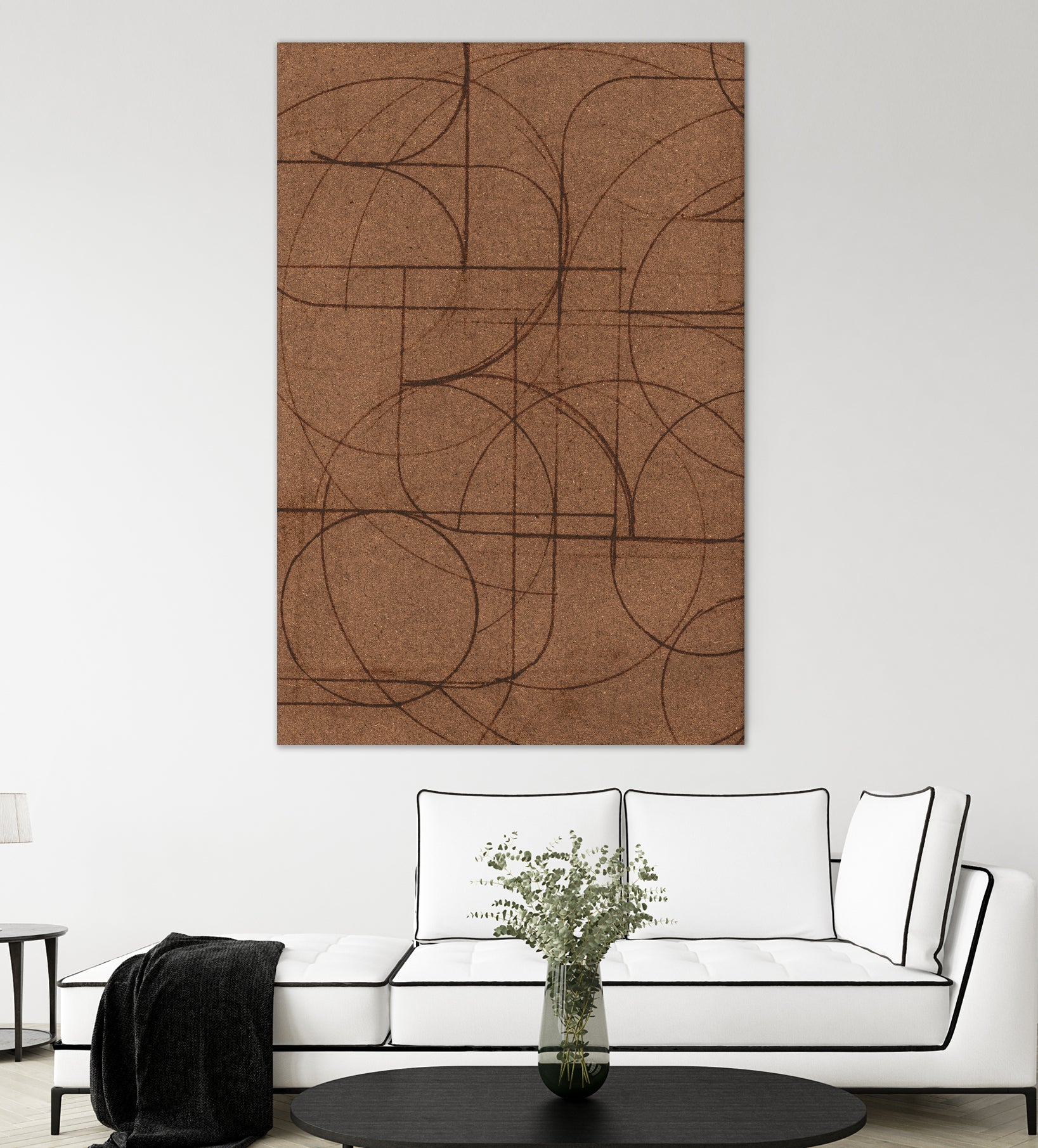 Curved 1 by Dan Hobday on GIANT ART - abstract pattern
