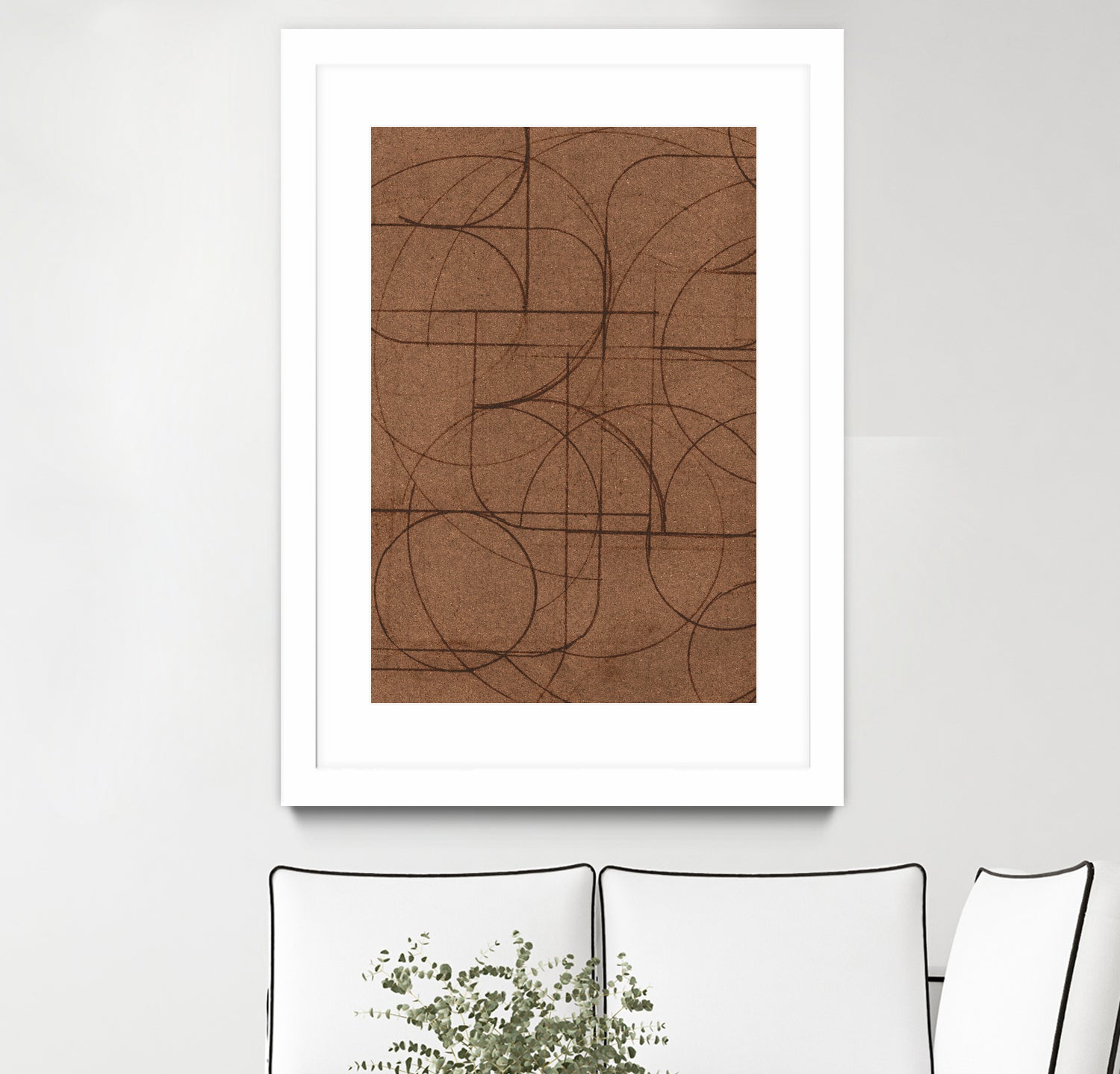 Curved 1 by Dan Hobday on GIANT ART - abstract pattern