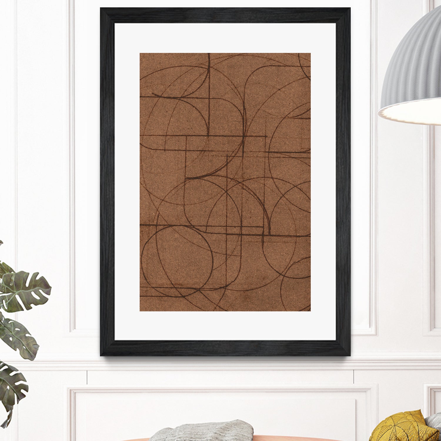 Curved 1 by Dan Hobday on GIANT ART - abstract pattern