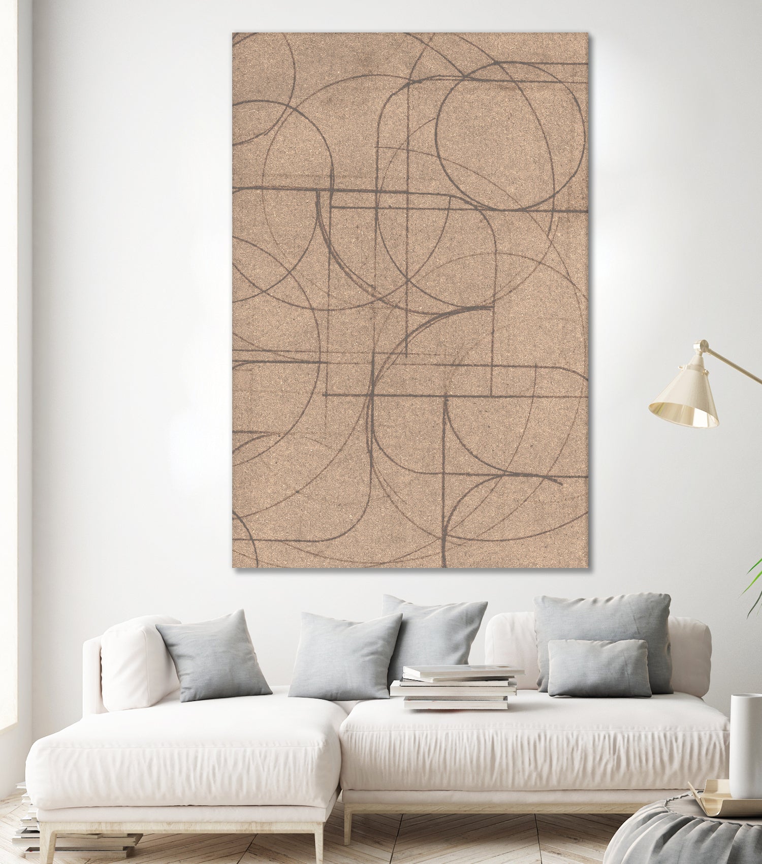 Curved 2 by Dan Hobday on GIANT ART - abstract pattern