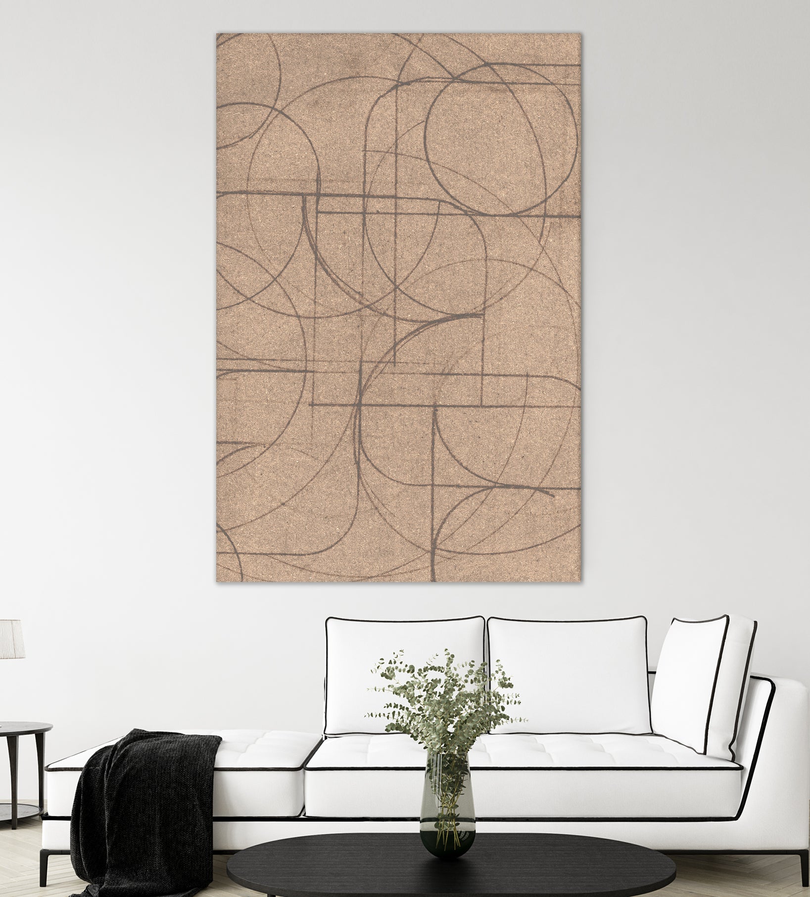 Curved 2 by Dan Hobday on GIANT ART - abstract pattern