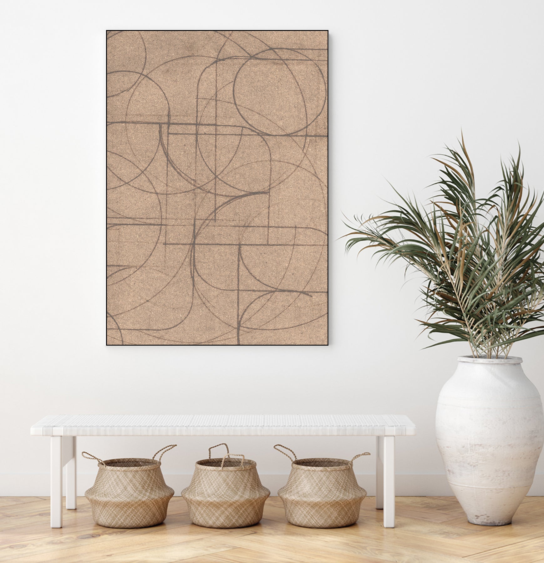 Curved 2 by Dan Hobday on GIANT ART - abstract pattern