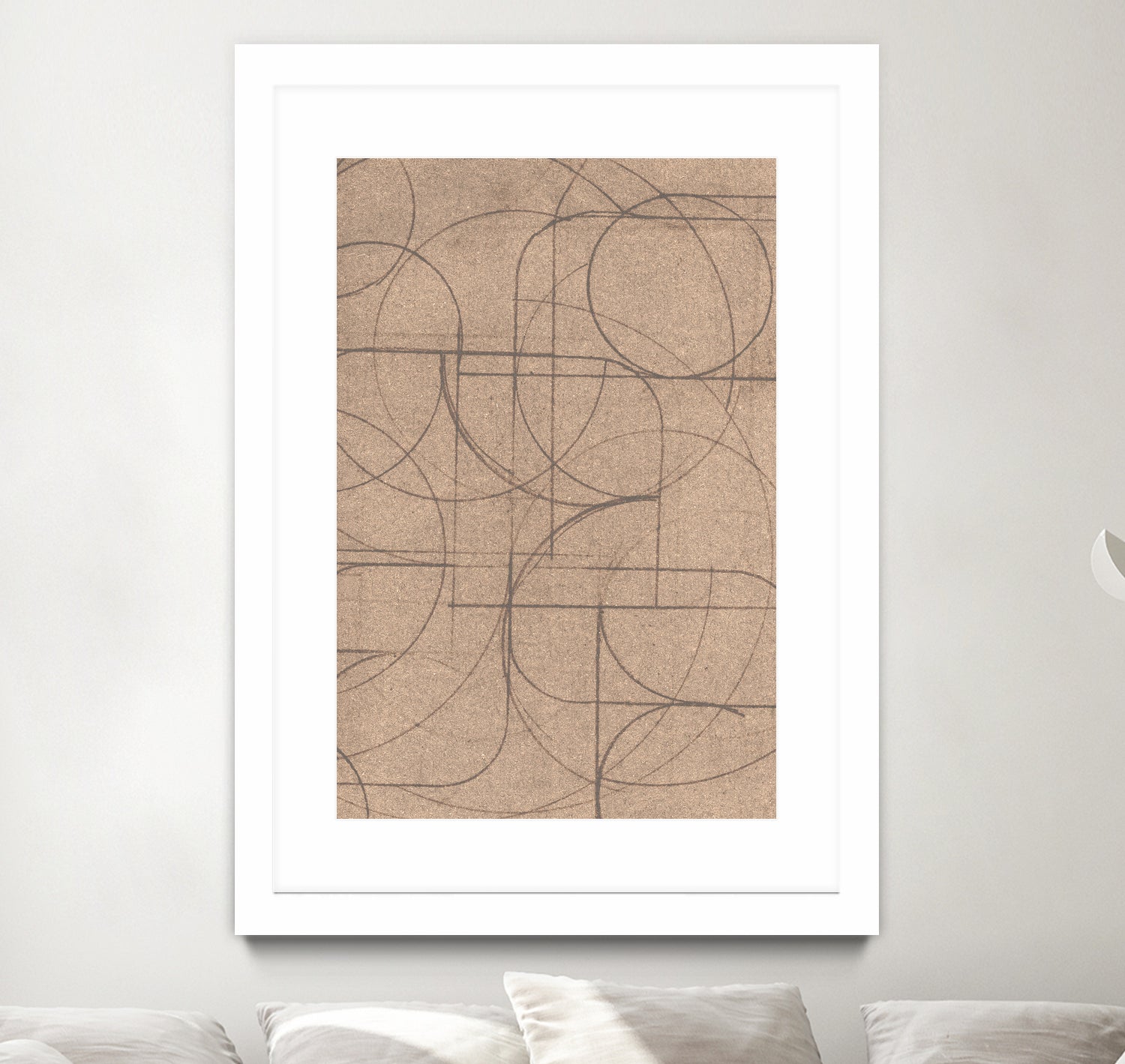 Curved 2 by Dan Hobday on GIANT ART - abstract pattern