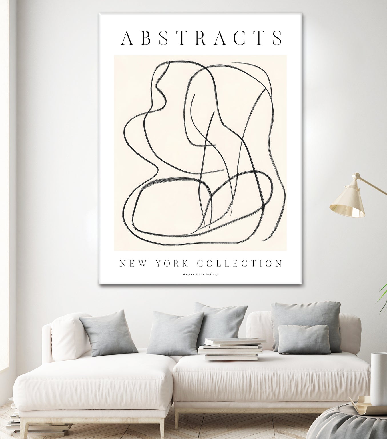 Poster New York Collection 3d by The Printable Studio on GIANT ART - line art sketch