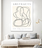 Poster New York Collection 3d by The Printable Studio on GIANT ART - line art sketch