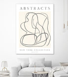 Poster New York Collection 3d by The Printable Studio on GIANT ART - line art sketch