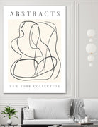 Poster New York Collection 3d by The Printable Studio on GIANT ART - line art sketch