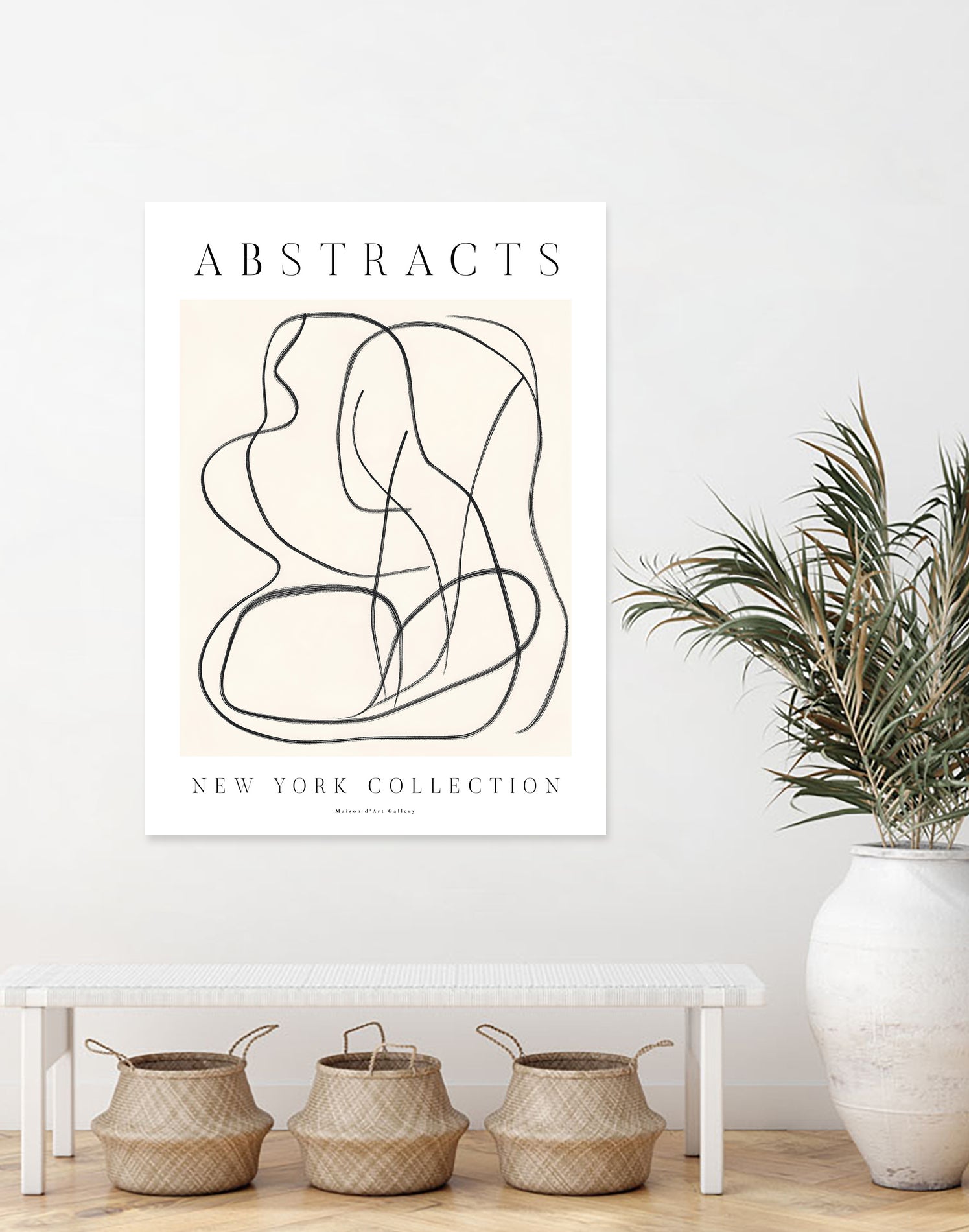 Poster New York Collection 3d by The Printable Studio on GIANT ART - line art sketch