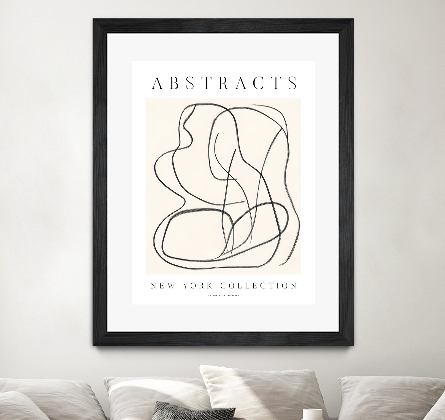 Poster New York Collection 3d by The Printable Studio on GIANT ART - line art sketch