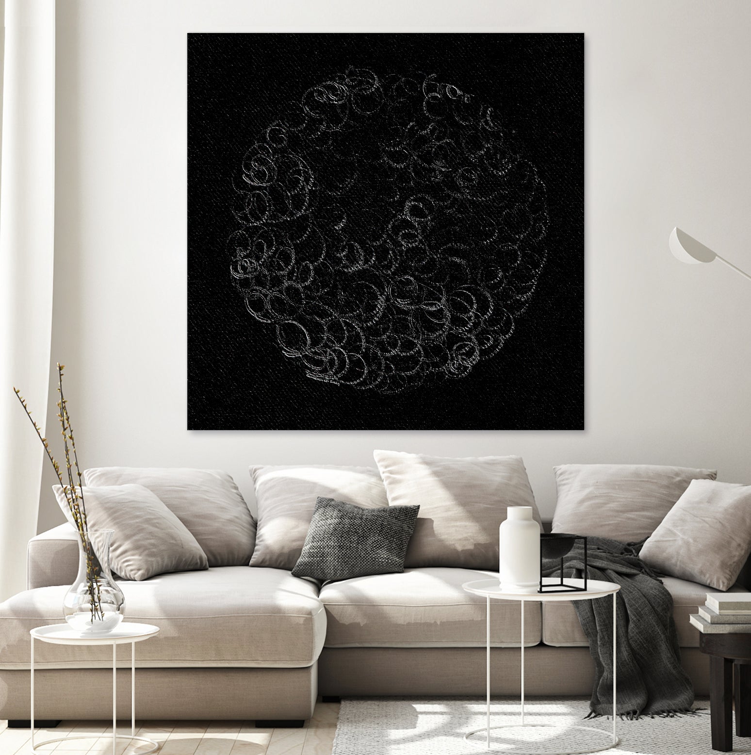 Round Shape 35 by Santhosh ch on GIANT ART - line art drawing