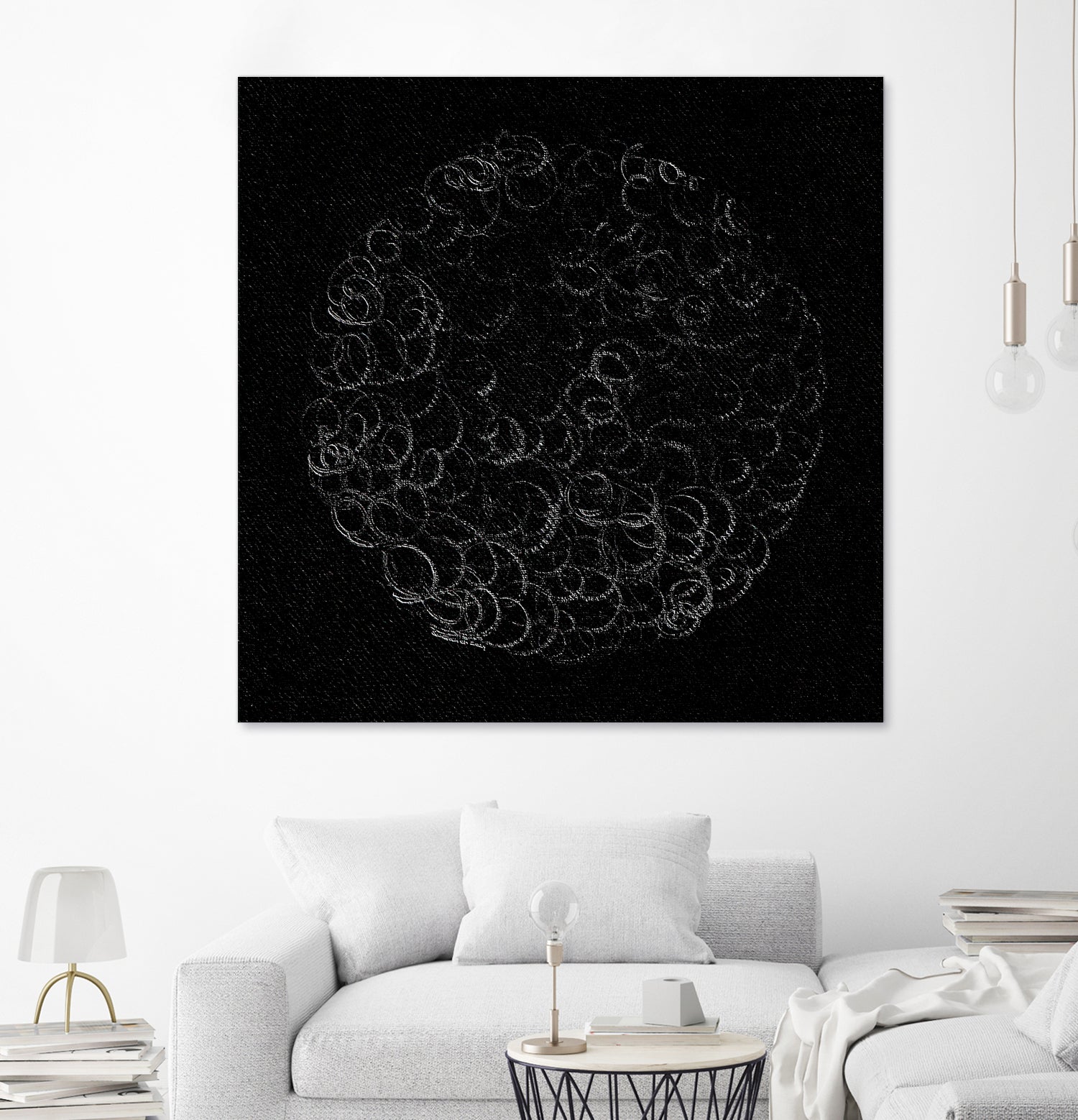 Round Shape 35 by Santhosh ch on GIANT ART - line art drawing