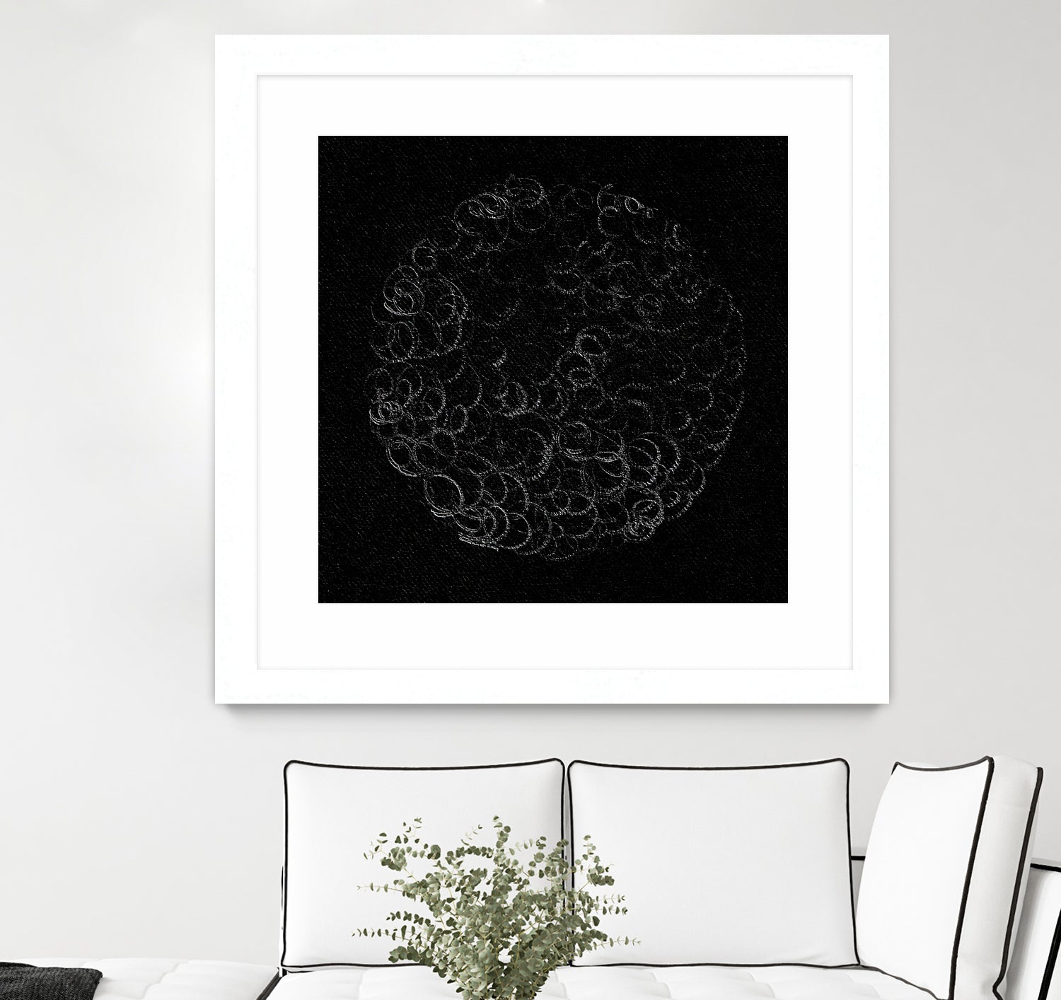 Round Shape 35 by Santhosh ch on GIANT ART - line art drawing