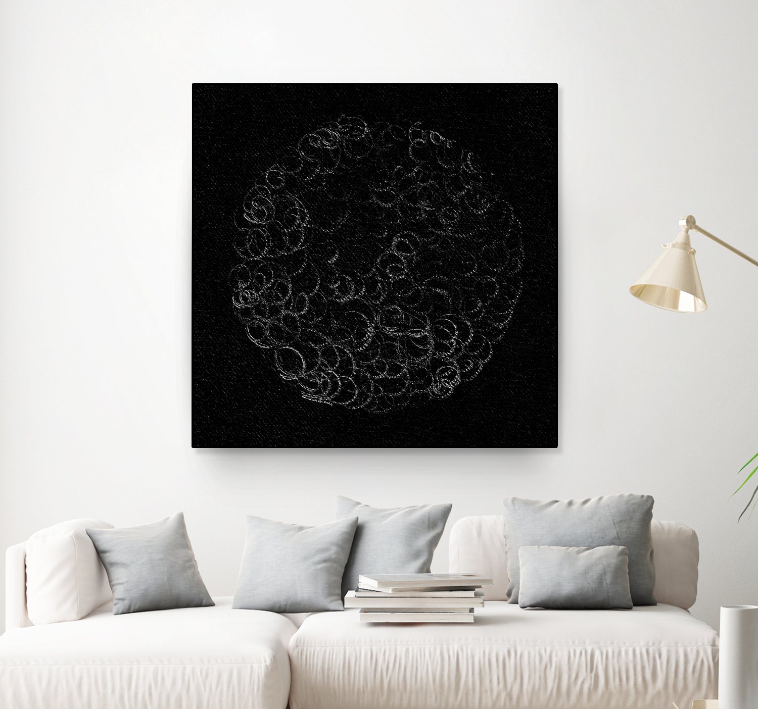 Round Shape 35 by Santhosh ch on GIANT ART - line art drawing