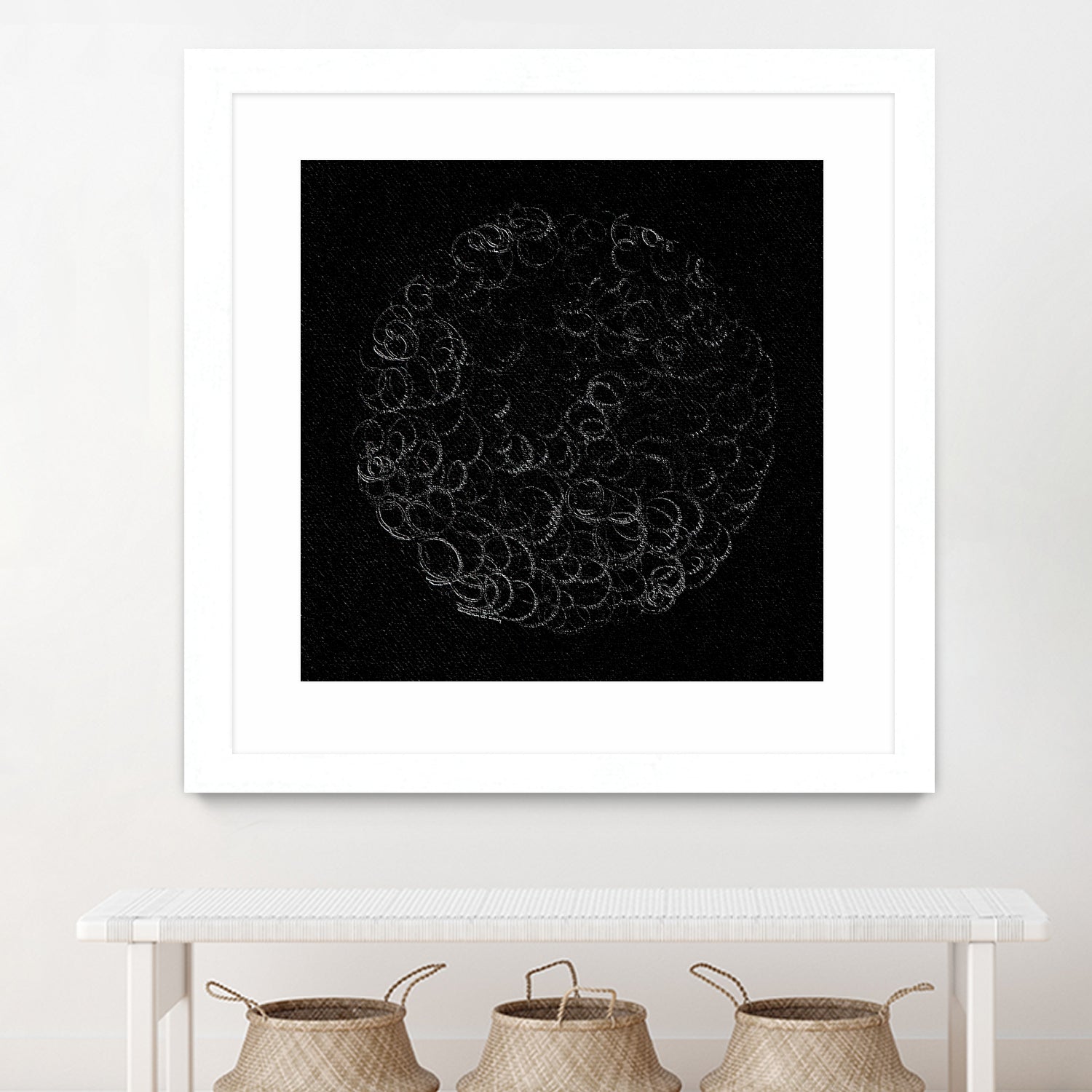 Round Shape 35 by Santhosh ch on GIANT ART - line art drawing