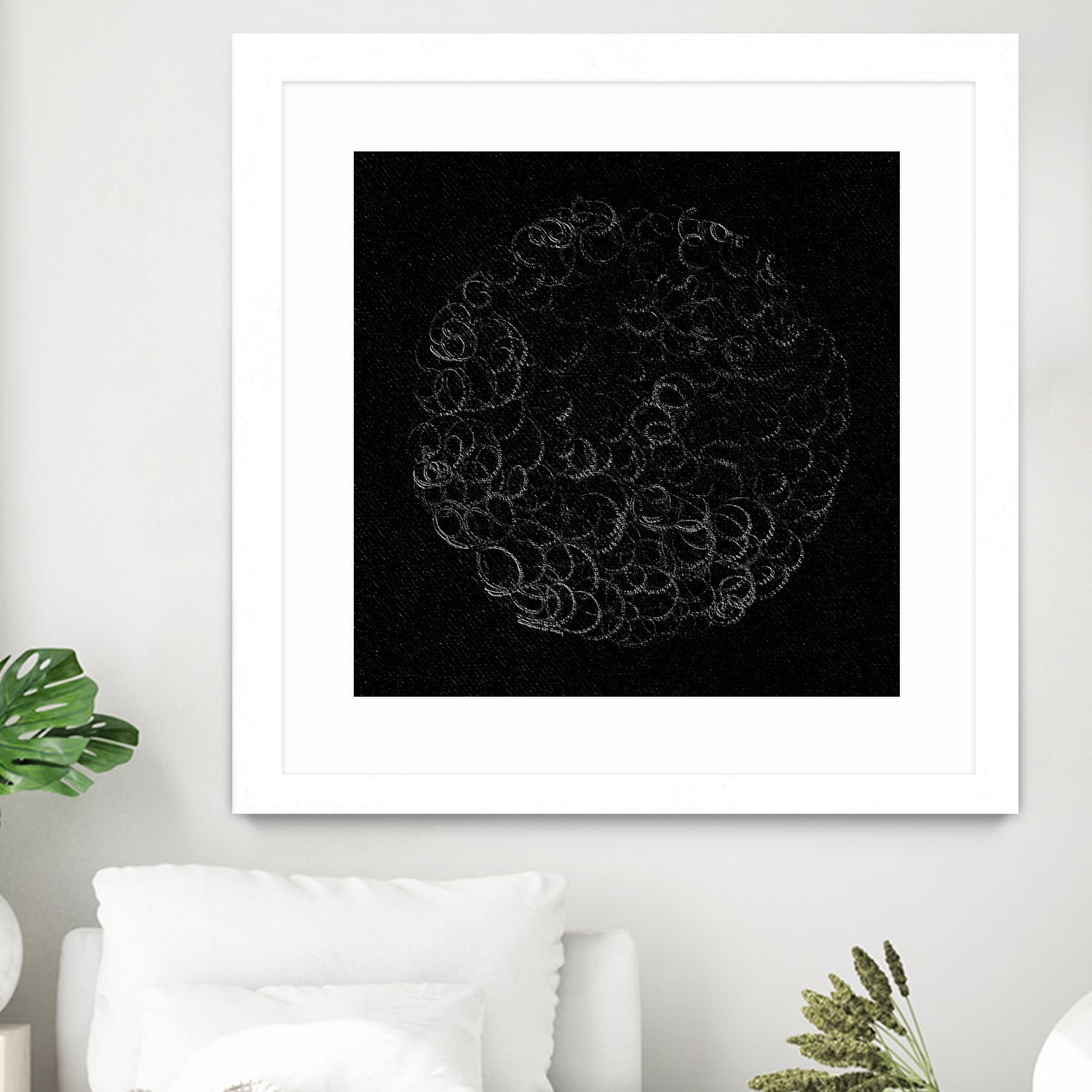 Round Shape 35 by Santhosh ch on GIANT ART - line art drawing