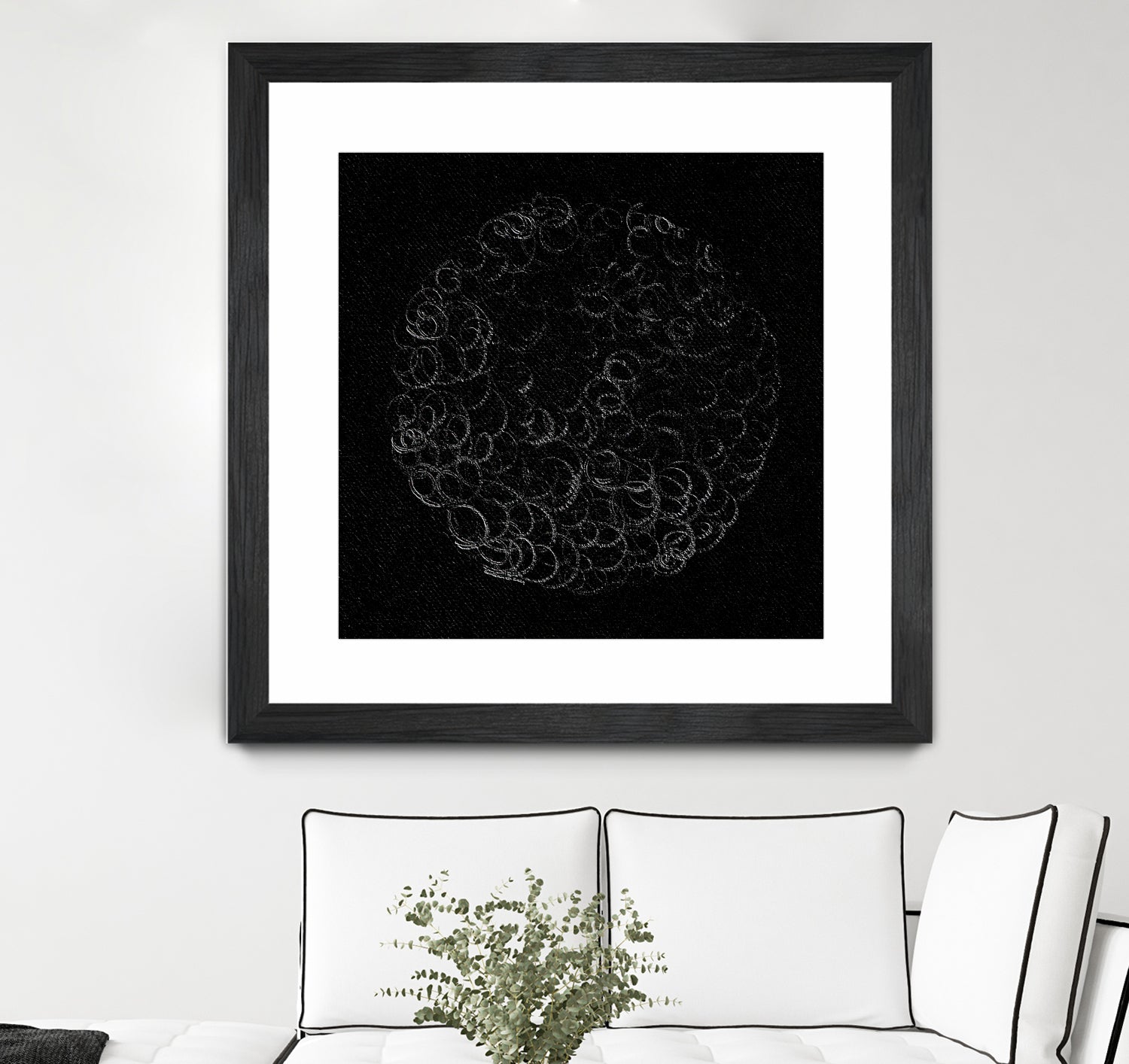 Round Shape 35 by Santhosh ch on GIANT ART - line art drawing