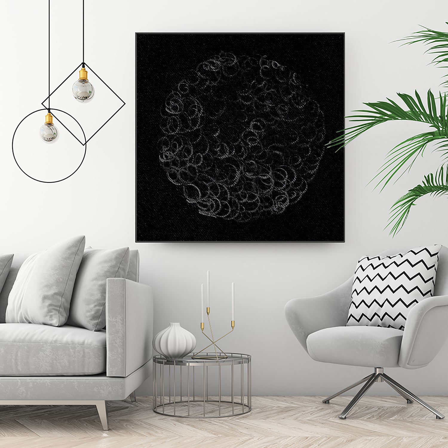 Round Shape 35 by Santhosh ch on GIANT ART - line art drawing