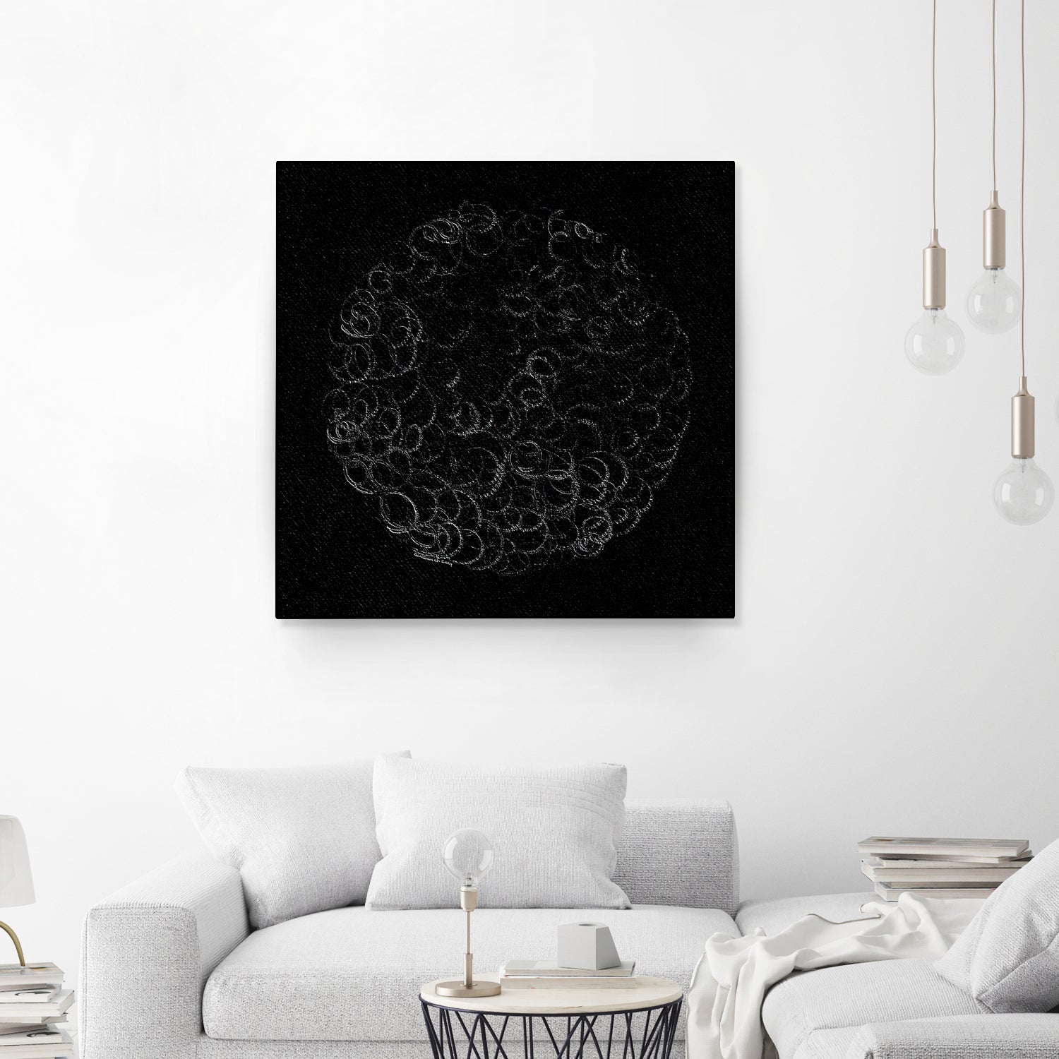 Round Shape 35 by Santhosh ch on GIANT ART - line art drawing