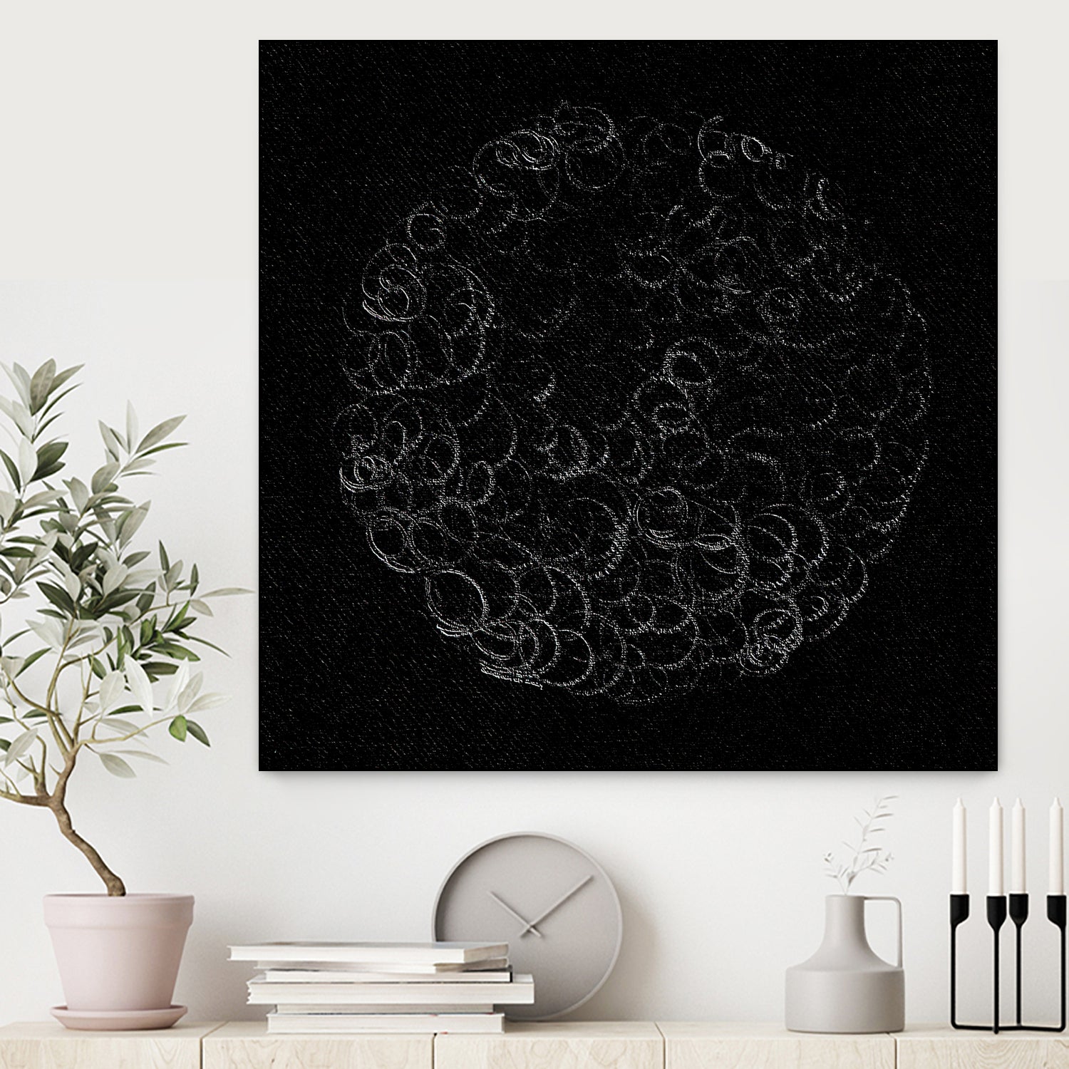 Round Shape 35 by Santhosh ch on GIANT ART - line art drawing