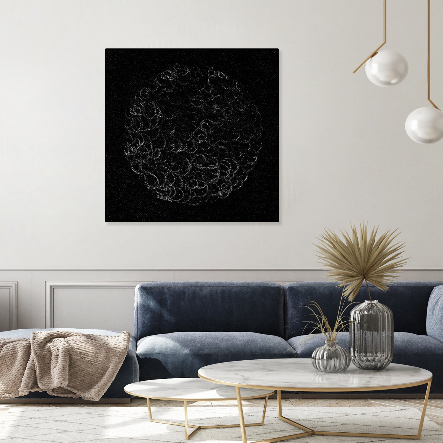 Round Shape 35 by Santhosh ch on GIANT ART - line art drawing