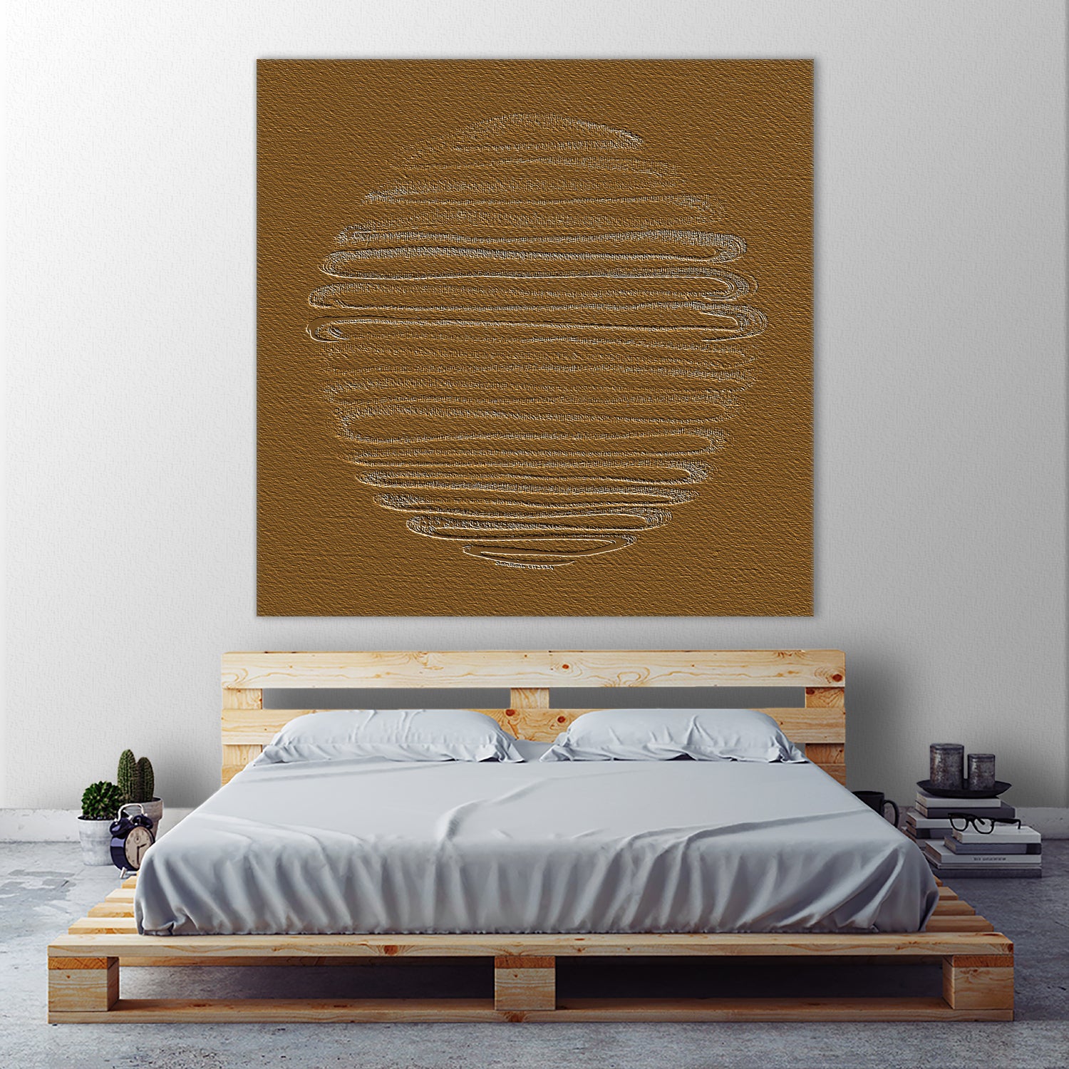 Round Shape 37 by Santhosh ch on GIANT ART - text abstract text