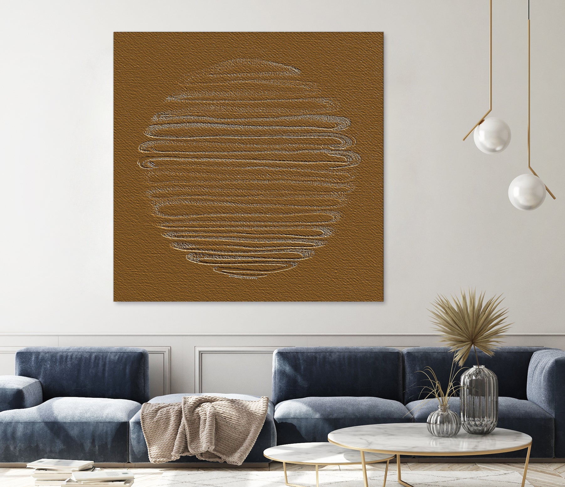 Round Shape 37 by Santhosh ch on GIANT ART - text abstract text