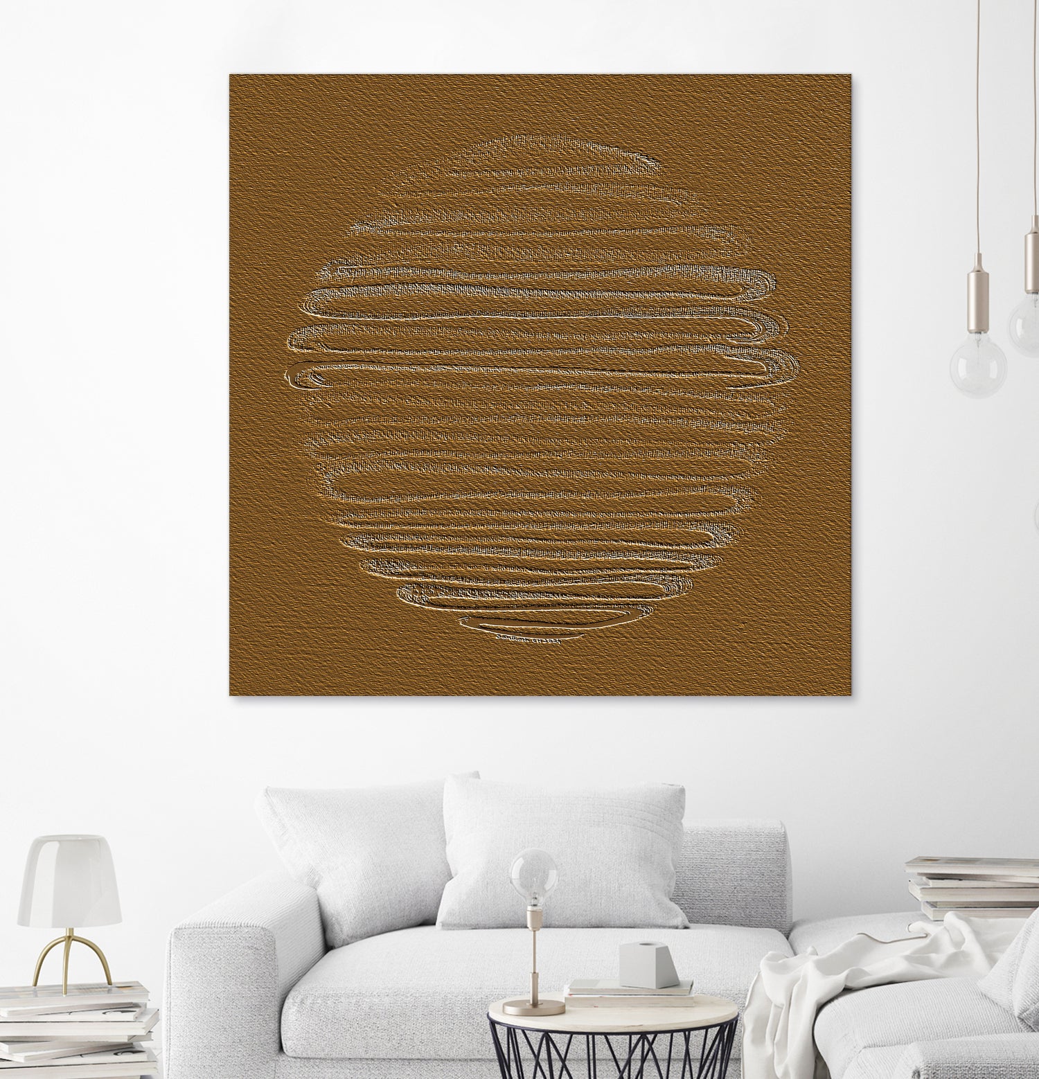 Round Shape 37 by Santhosh ch on GIANT ART - text abstract text