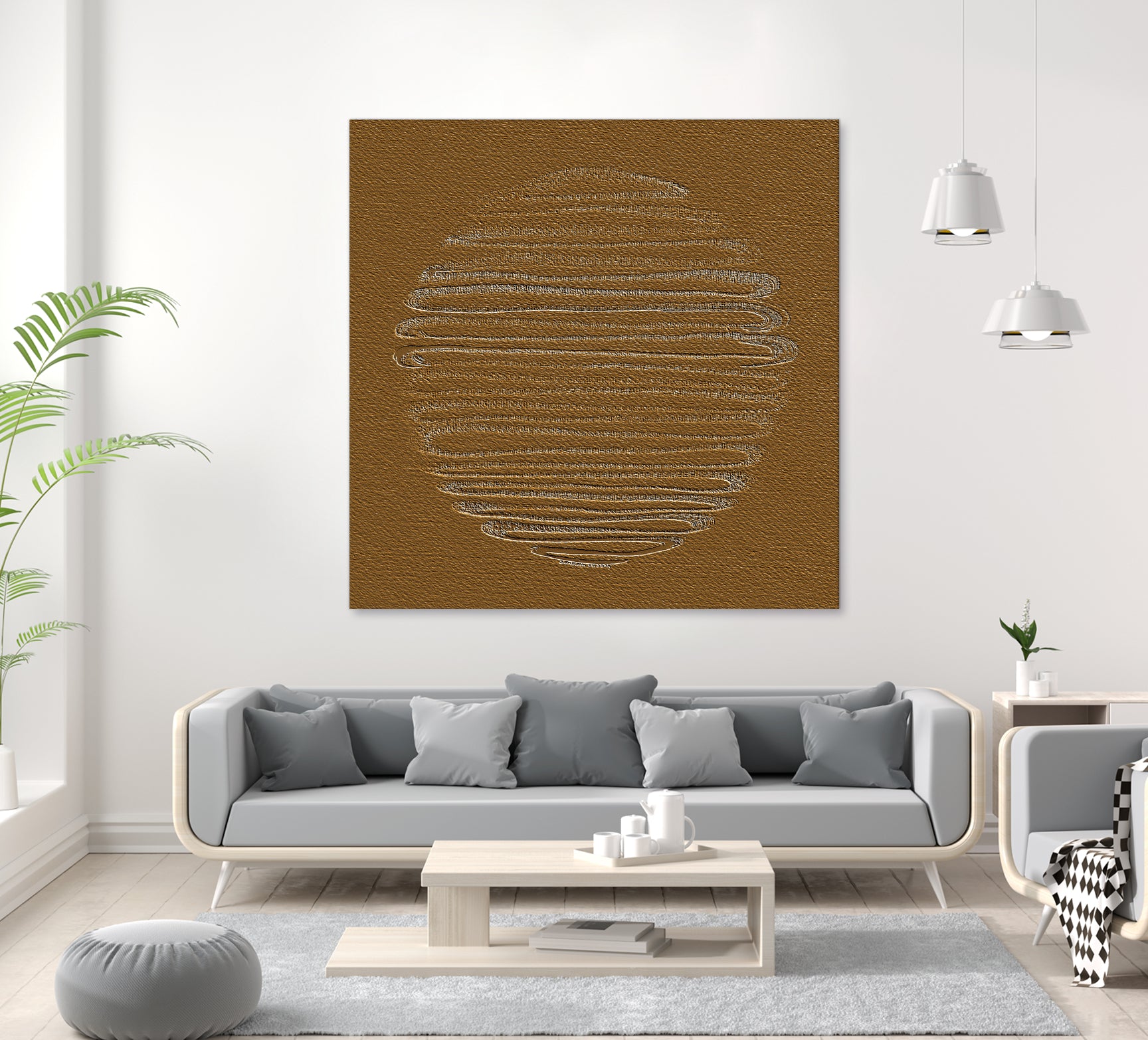 Round Shape 37 by Santhosh ch on GIANT ART - text abstract text