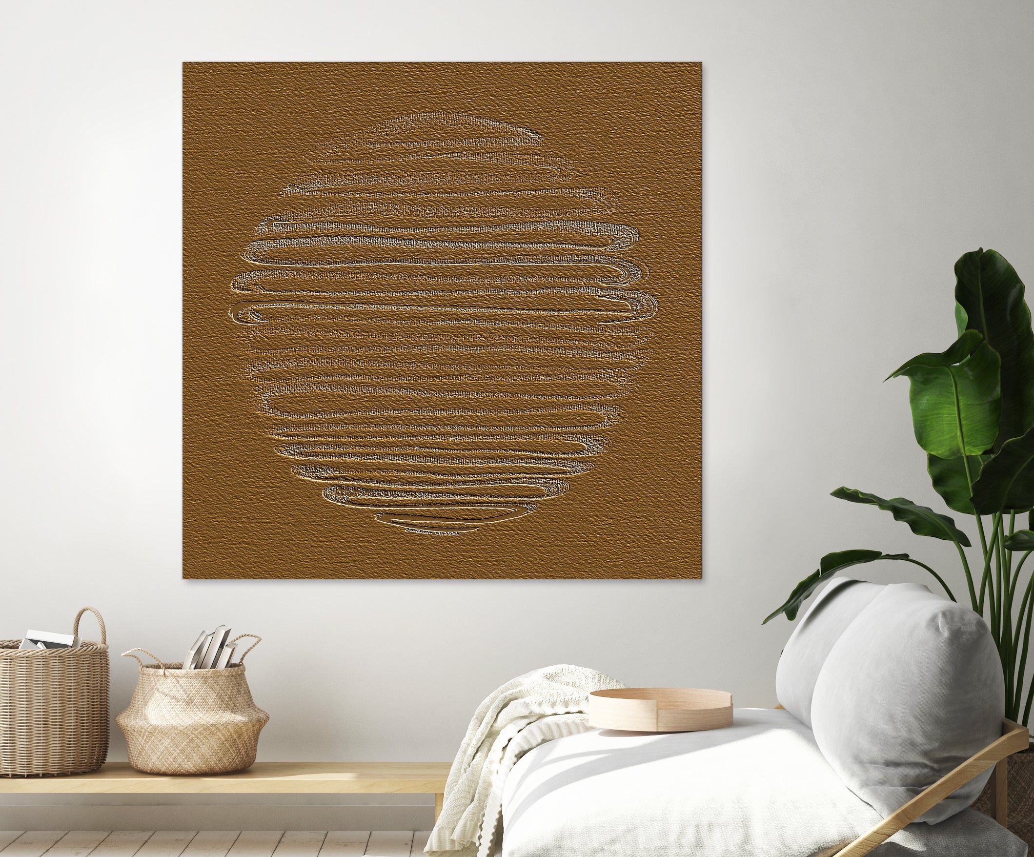 Round Shape 37 by Santhosh ch on GIANT ART - text abstract text