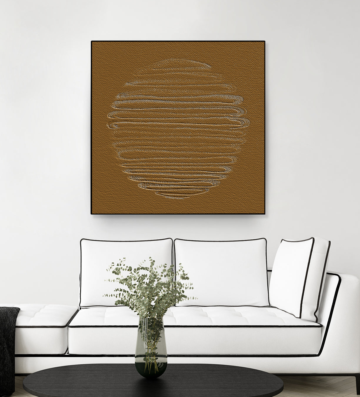 Round Shape 37 by Santhosh ch on GIANT ART - text abstract text