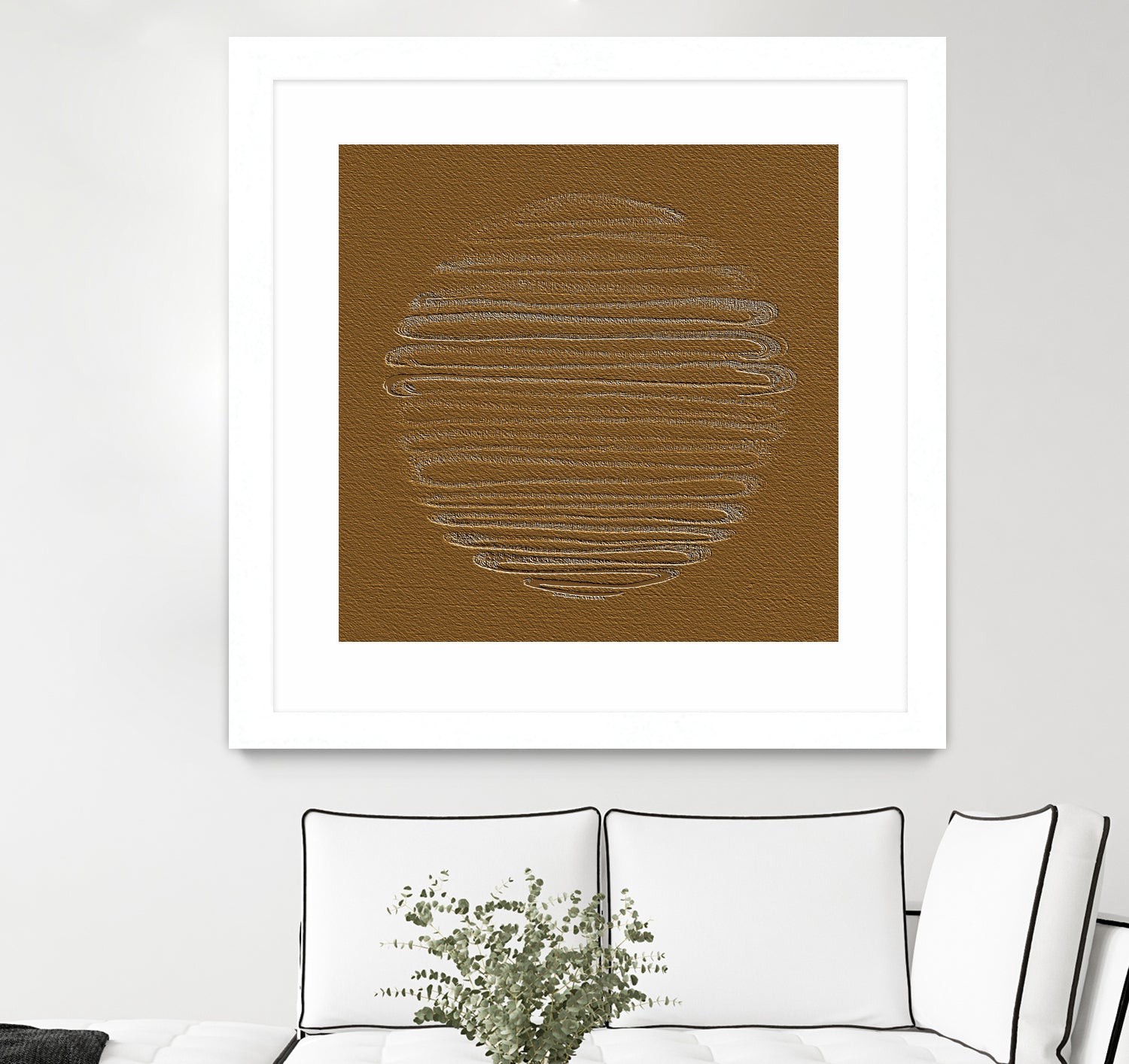 Round Shape 37 by Santhosh ch on GIANT ART - text abstract text