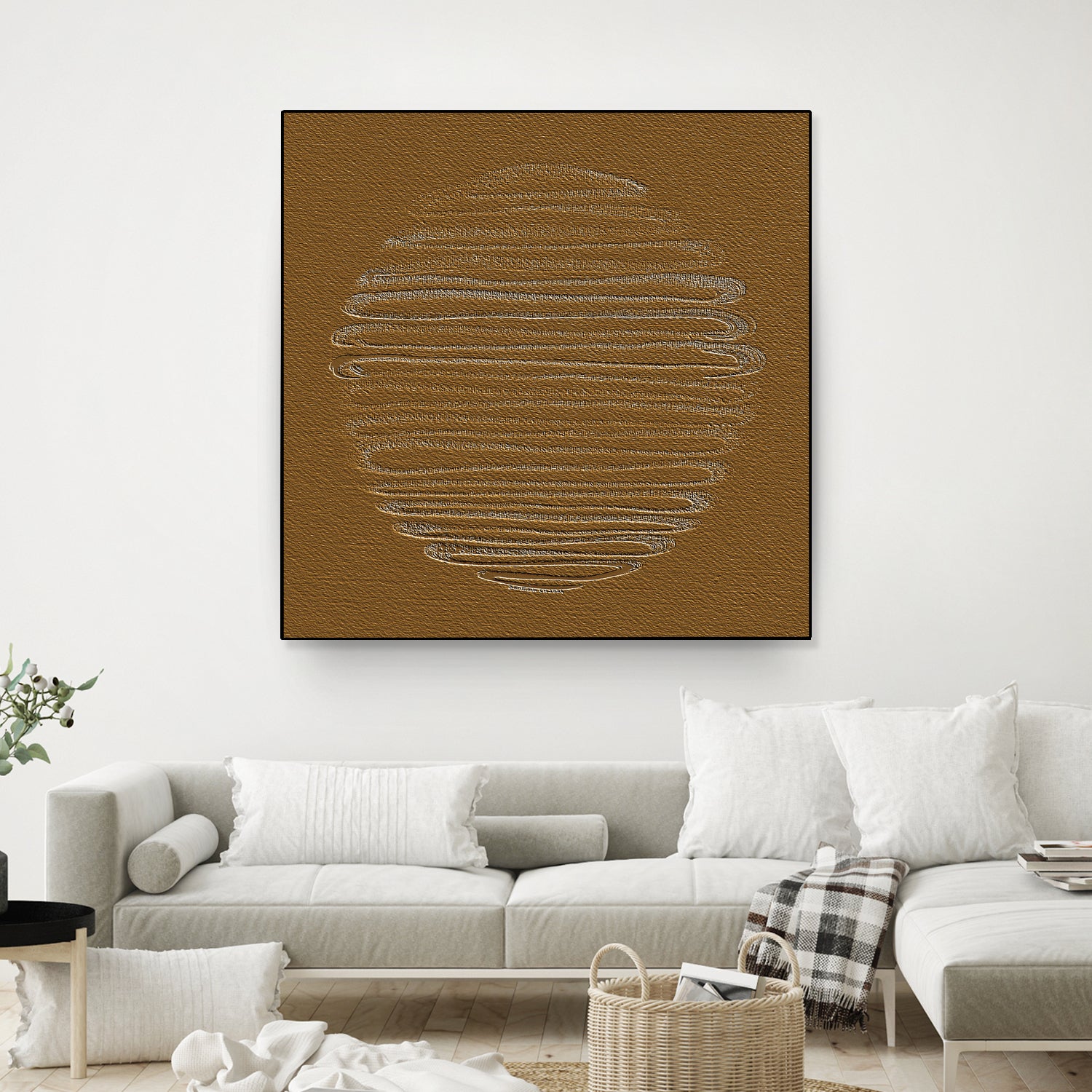 Round Shape 37 by Santhosh ch on GIANT ART - text abstract text