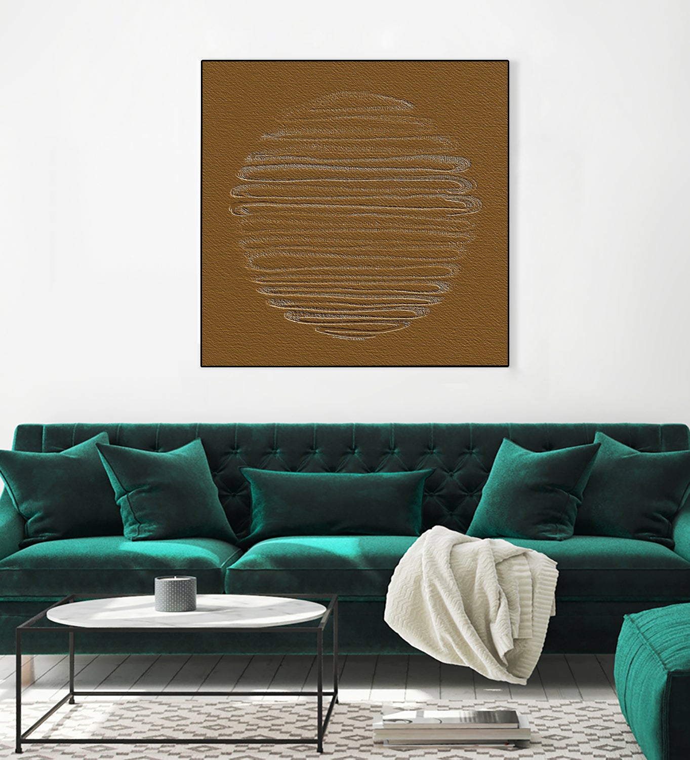 Round Shape 37 by Santhosh ch on GIANT ART - text abstract text
