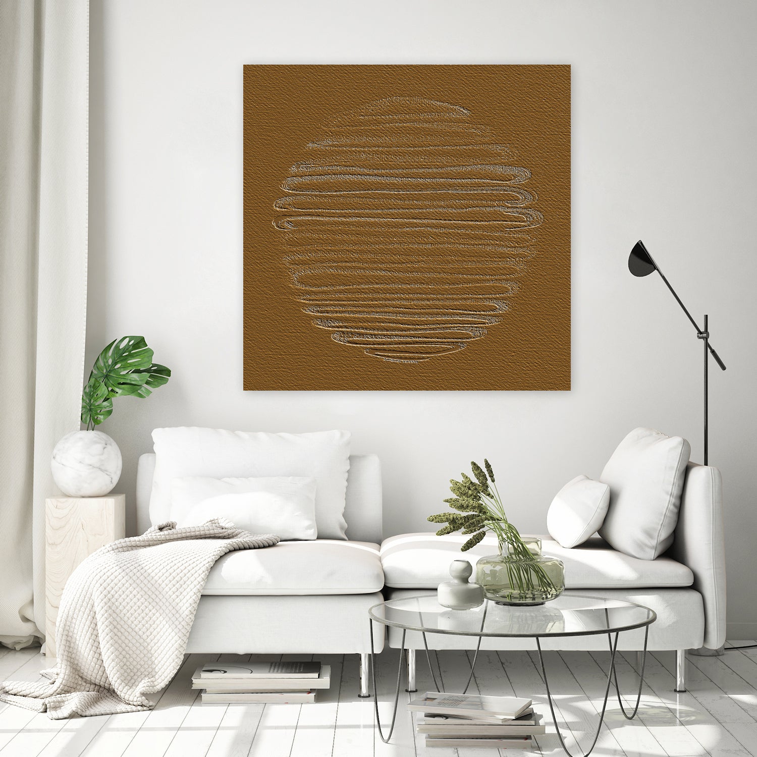 Round Shape 37 by Santhosh ch on GIANT ART - text abstract text