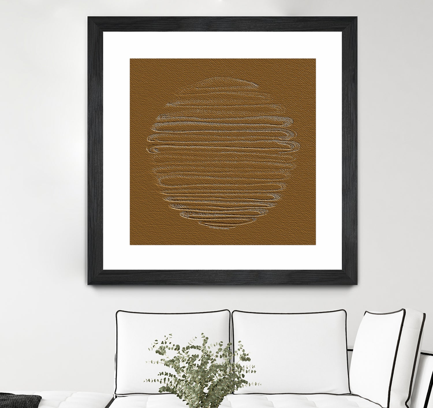 Round Shape 37 by Santhosh ch on GIANT ART - text abstract text