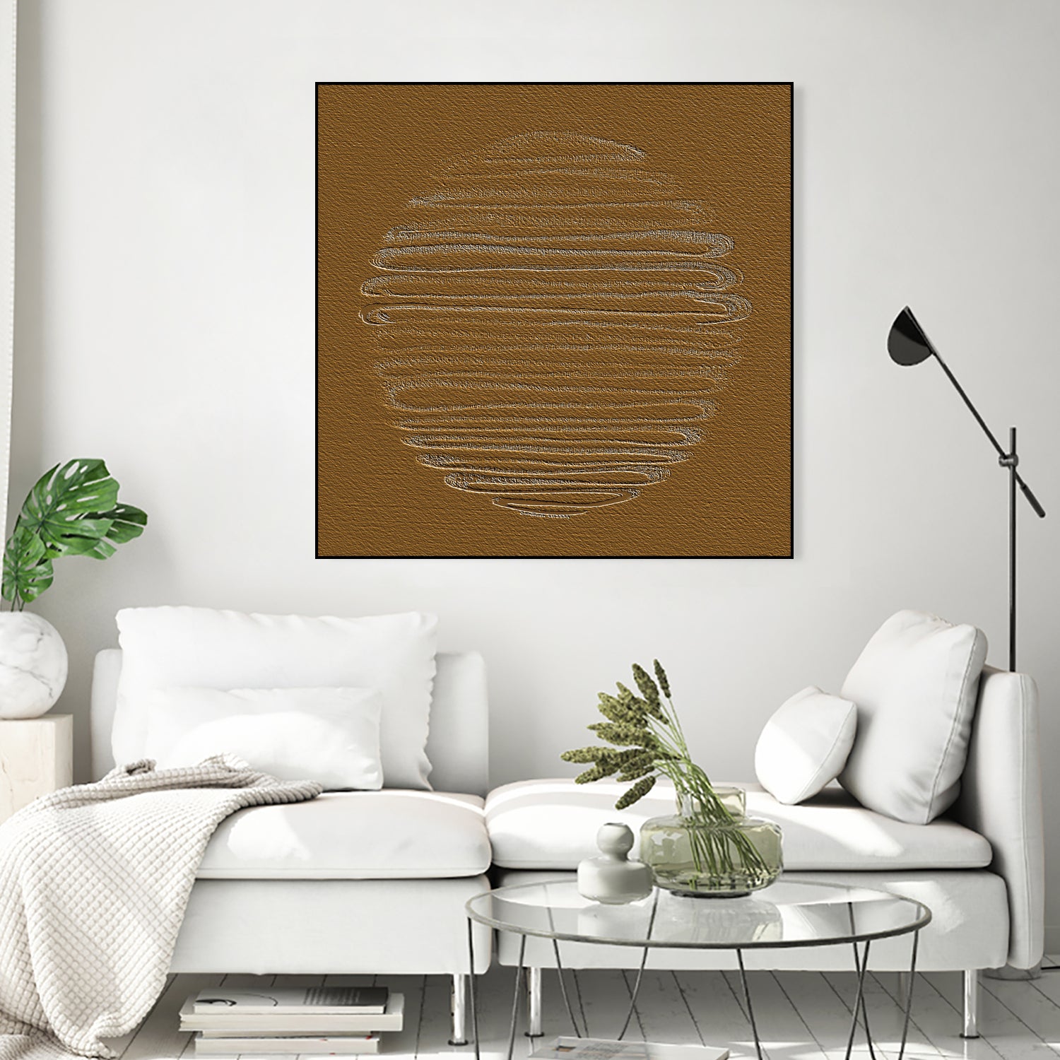 Round Shape 37 by Santhosh ch on GIANT ART - text abstract text