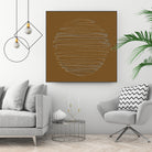 Round Shape 37 by Santhosh ch on GIANT ART - text abstract text